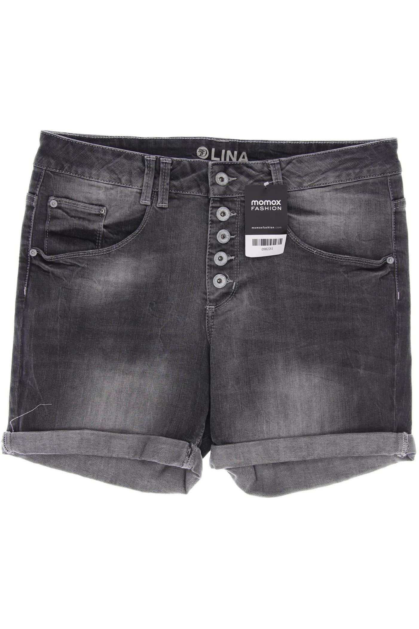

TOM TAILOR Denim Damen Shorts, grau