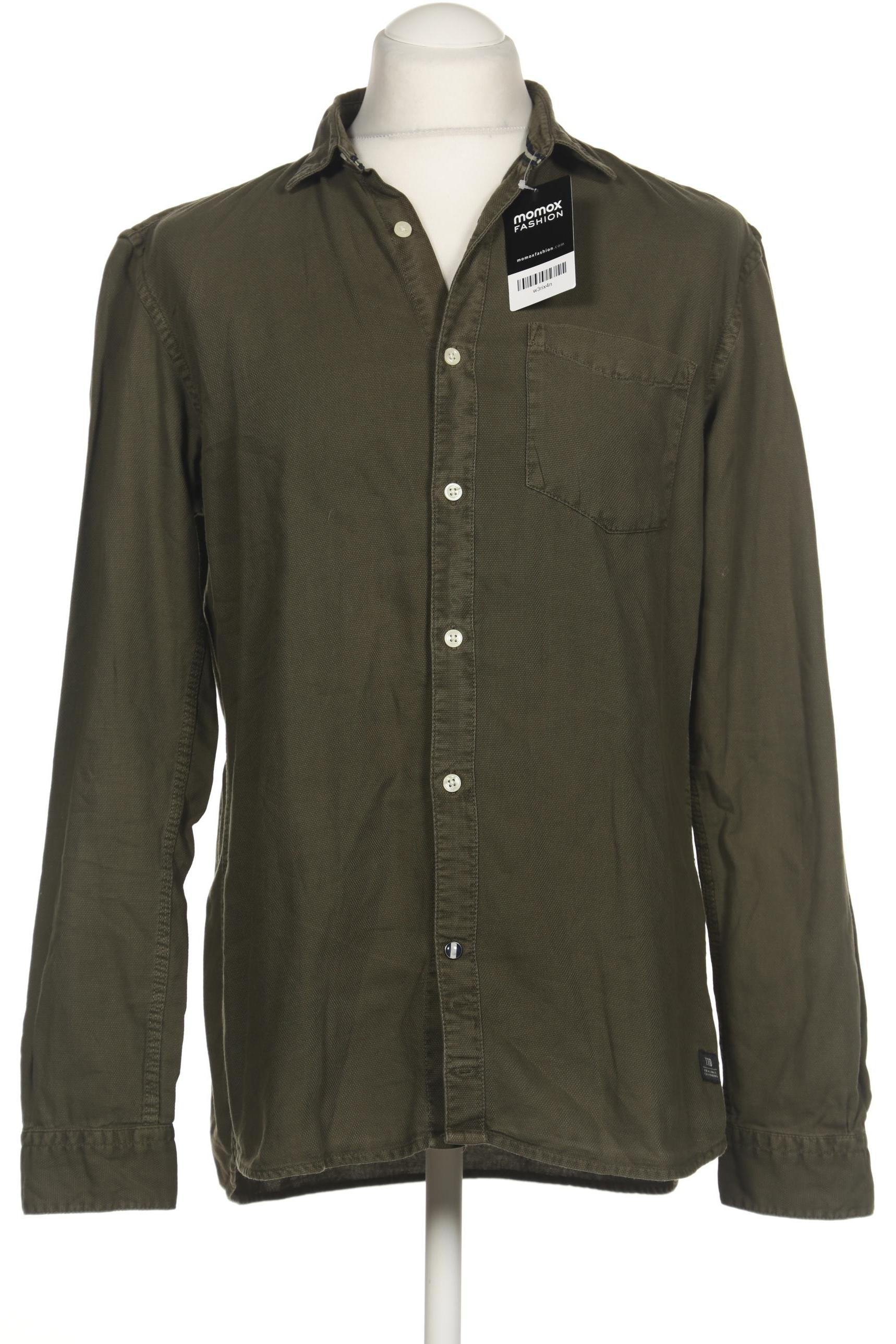 

TOM Tailor Denim Herren Hemd, grün, Gr. 52