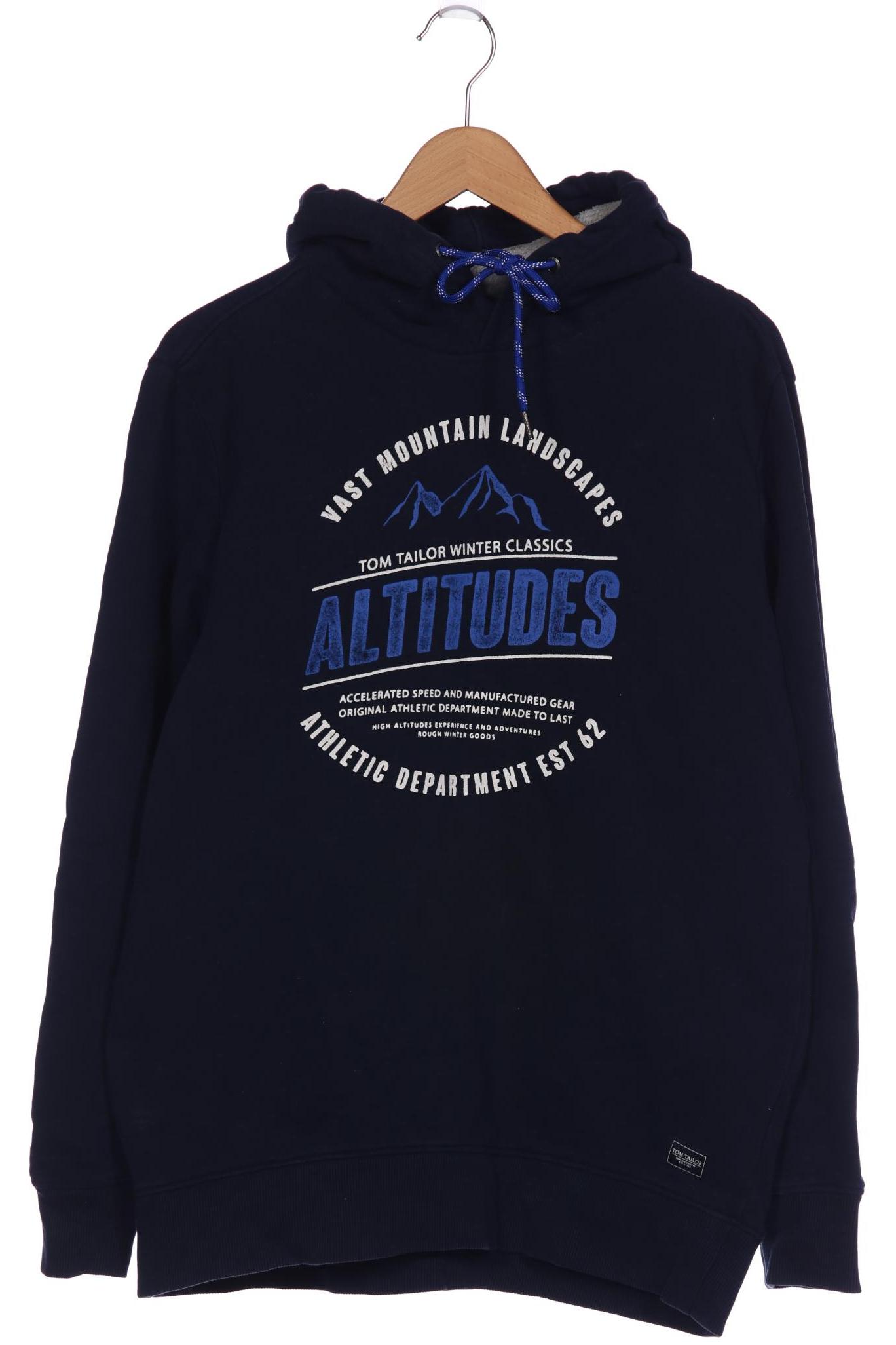 

TOM TAILOR Denim Herren Kapuzenpullover, marineblau