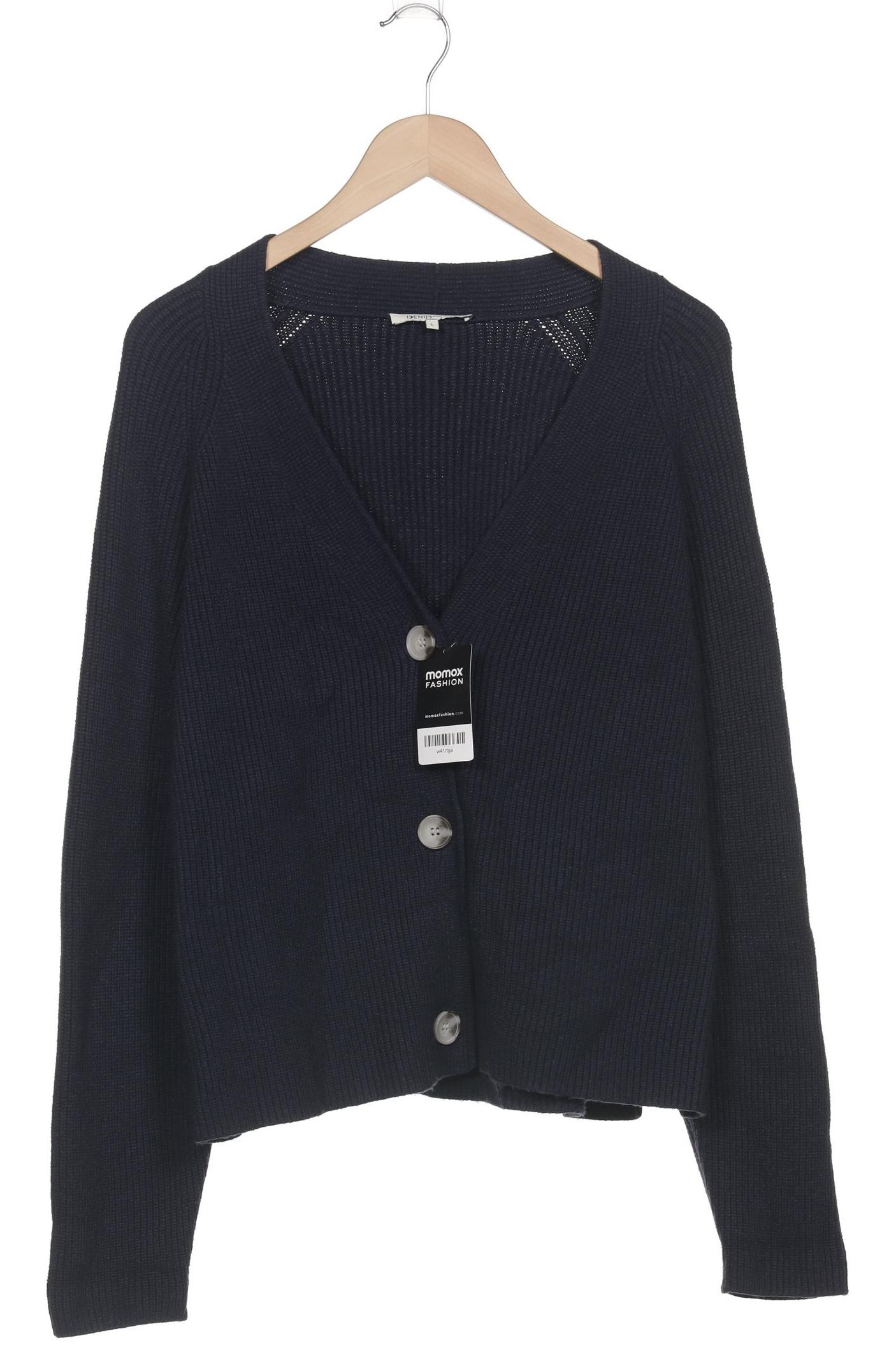 

TOM Tailor Denim Damen Strickjacke, marineblau, Gr. 42