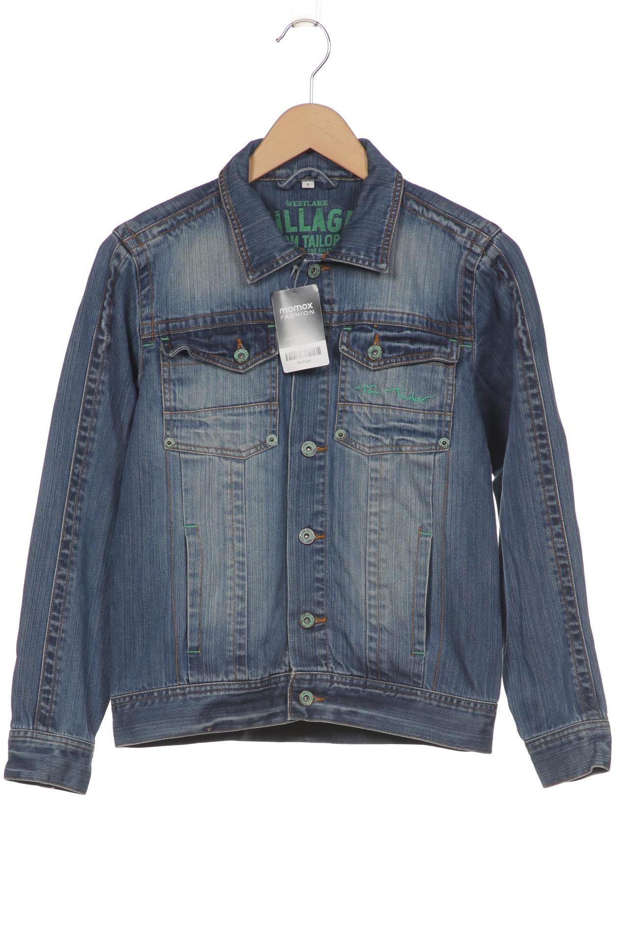 

TOM TAILOR Denim Damen Jacke, blau