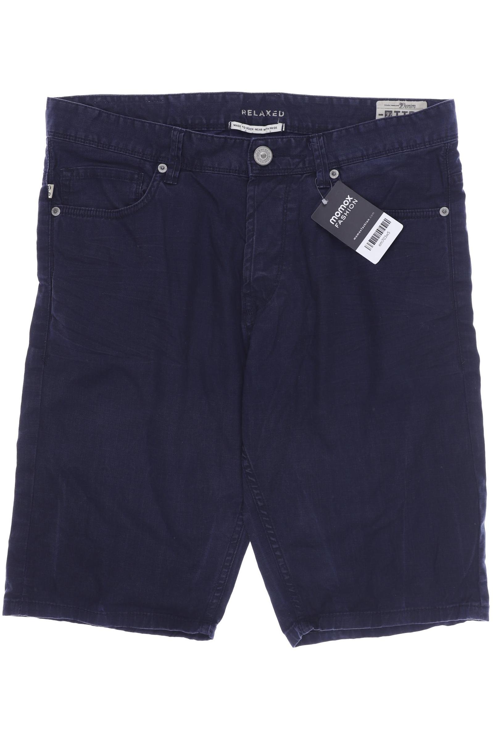 

TOM TAILOR Denim Herren Shorts, marineblau