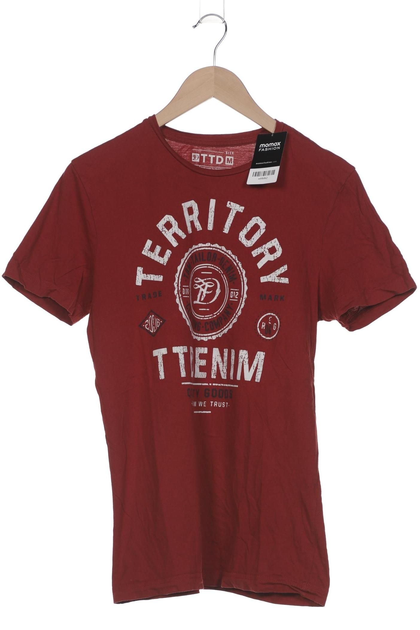 

TOM Tailor Denim Herren T-Shirt, bordeaux, Gr. 48