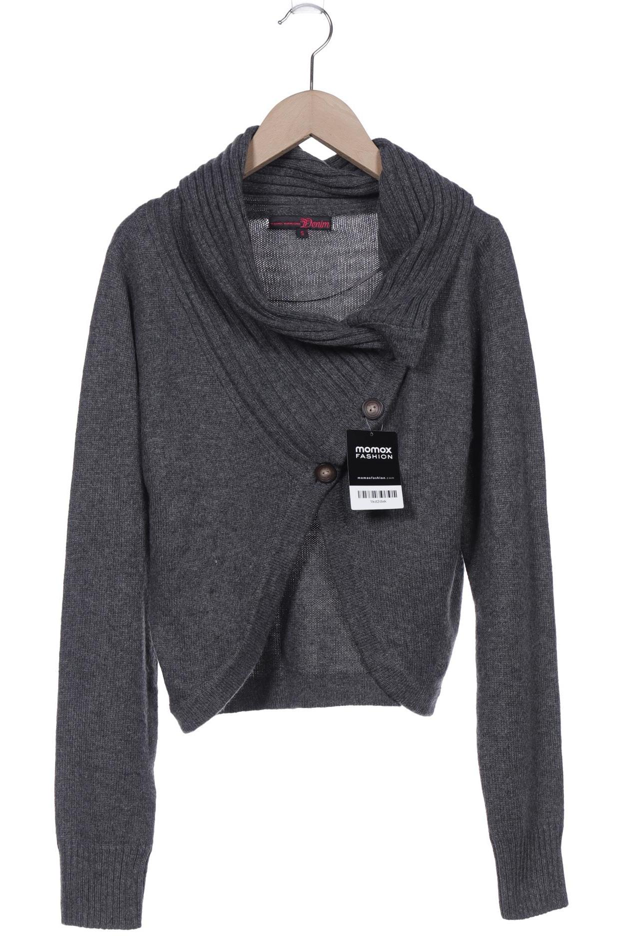 

TOM Tailor Denim Damen Strickjacke, grau, Gr. 36