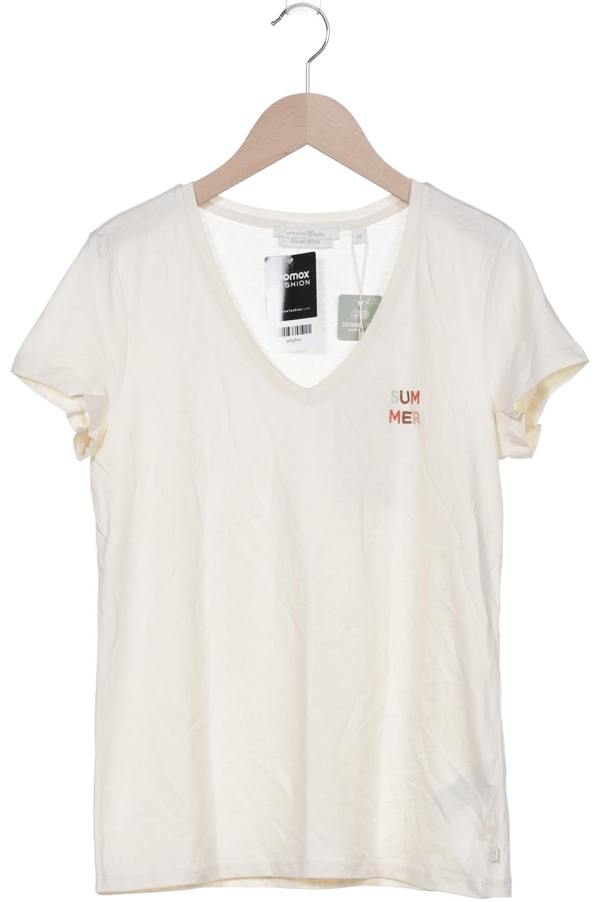 

TOM Tailor Denim Damen T-Shirt, cremeweiß, Gr. 34