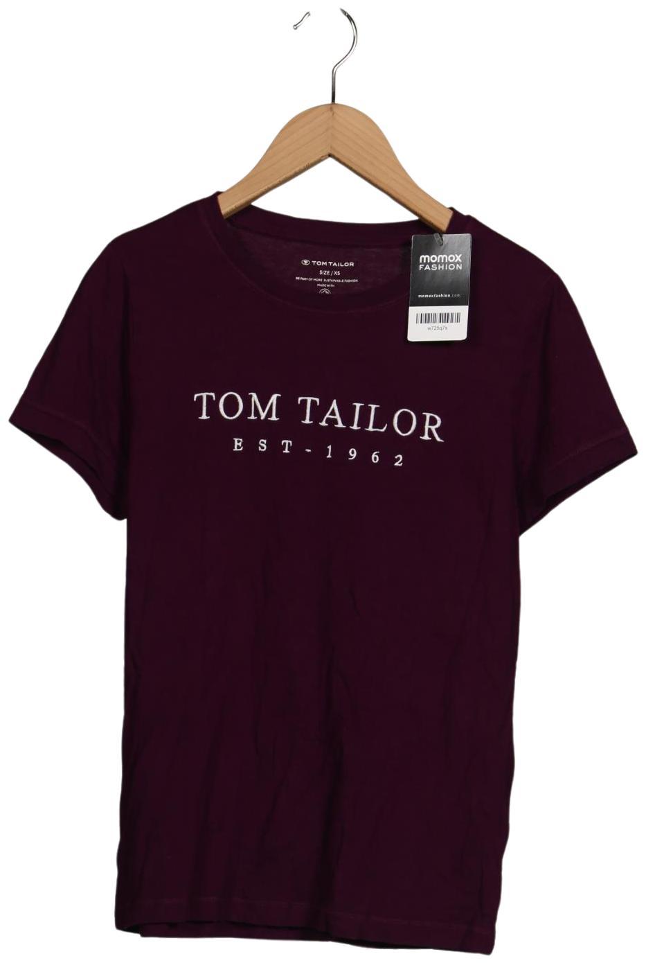 

TOM Tailor Denim Damen T-Shirt, flieder, Gr. 34