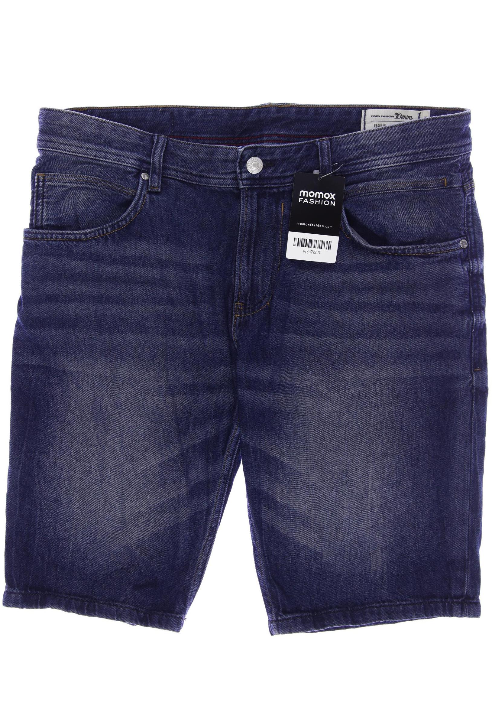 

TOM TAILOR Denim Herren Shorts, blau