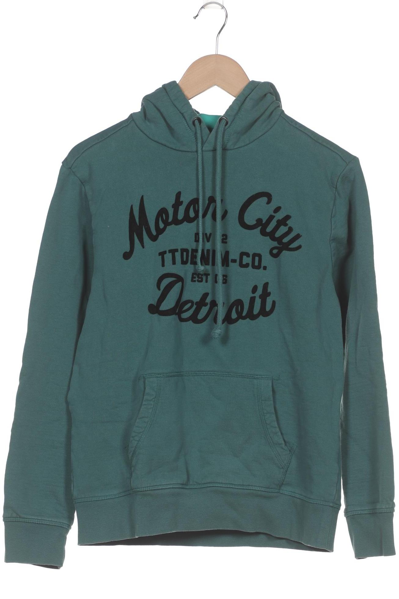

TOM Tailor Denim Herren Kapuzenpullover, türkis, Gr. 52