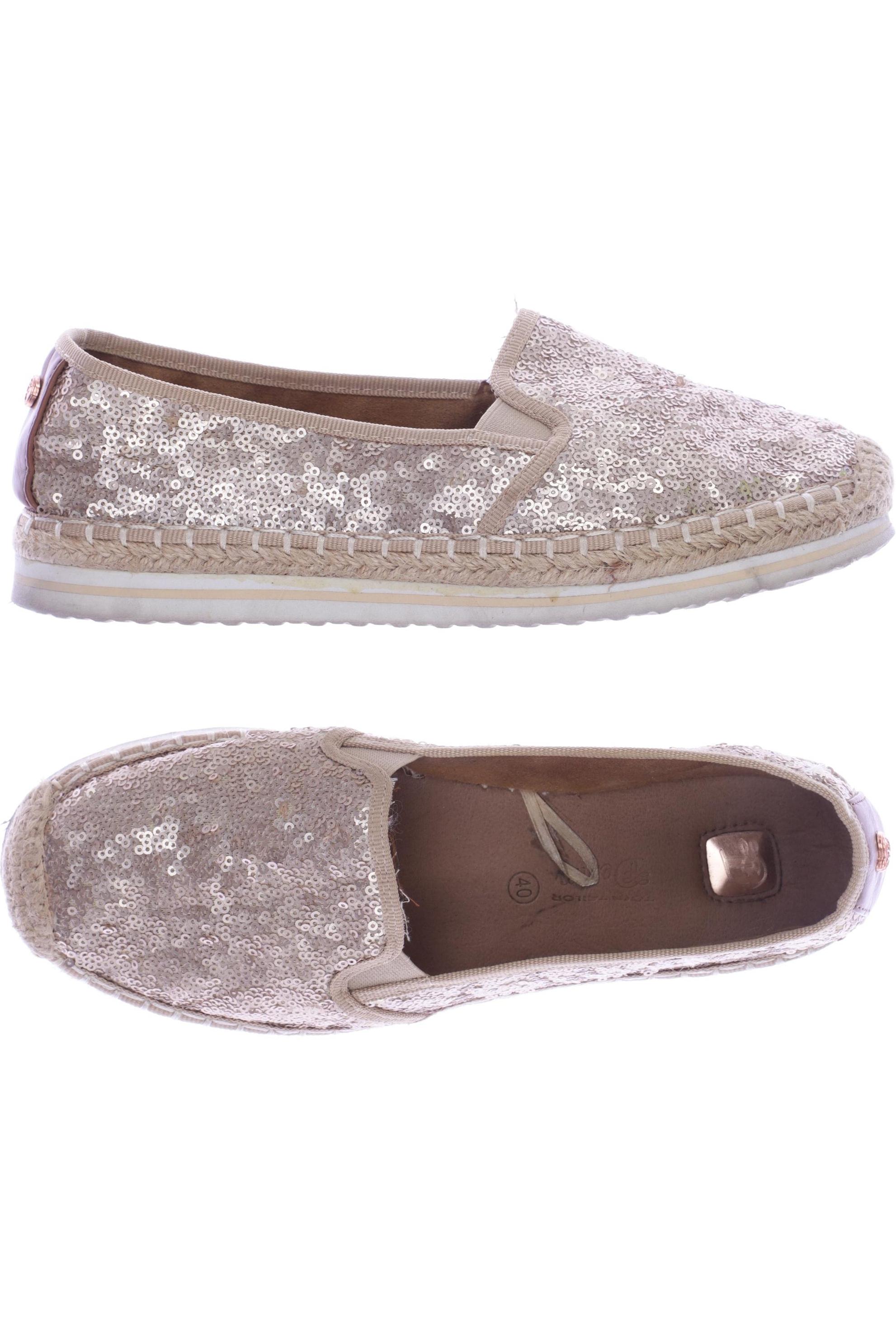 

TOM Tailor Denim Damen Halbschuh, beige, Gr. 40