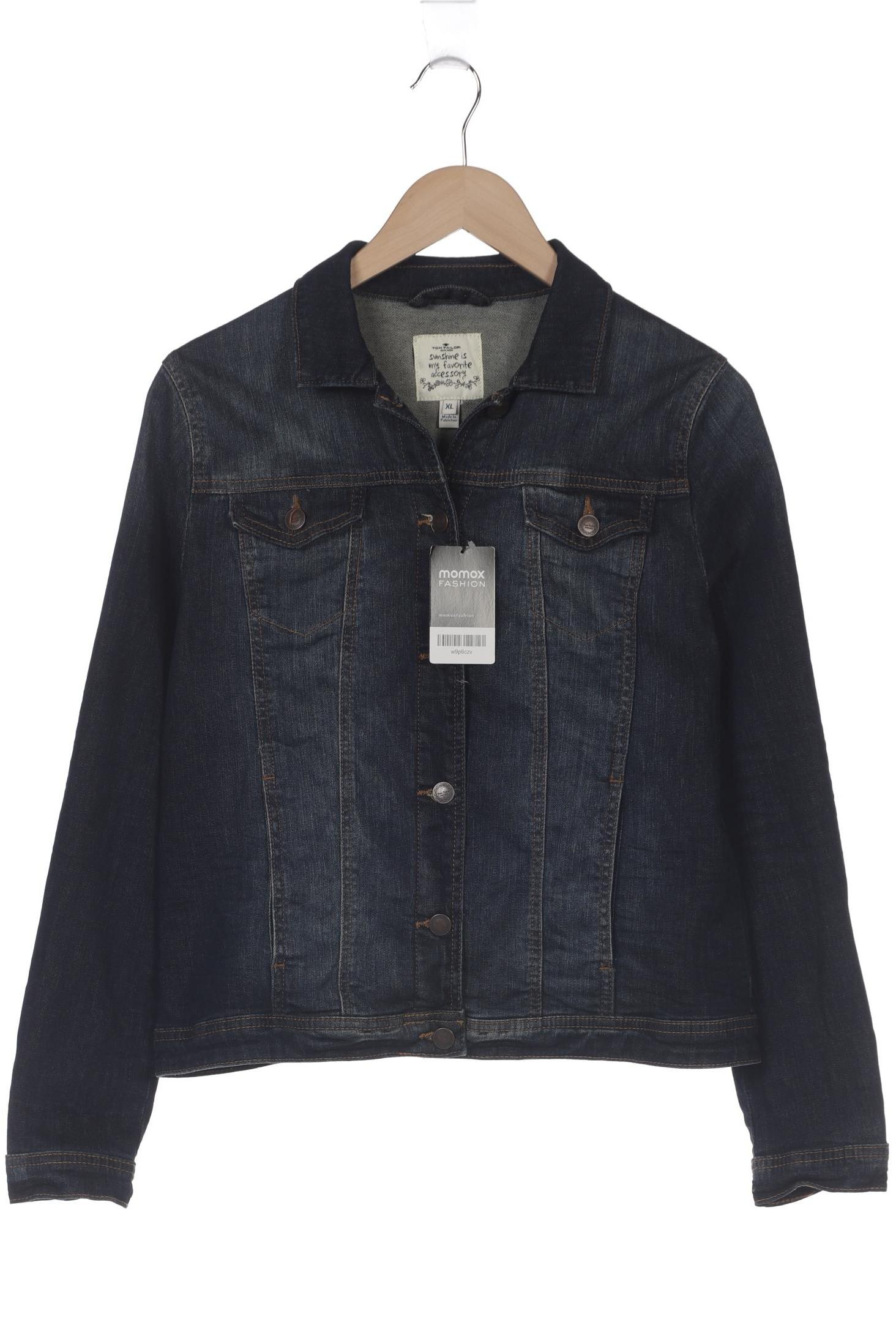 

TOM Tailor Denim Damen Jacke, marineblau, Gr. 44