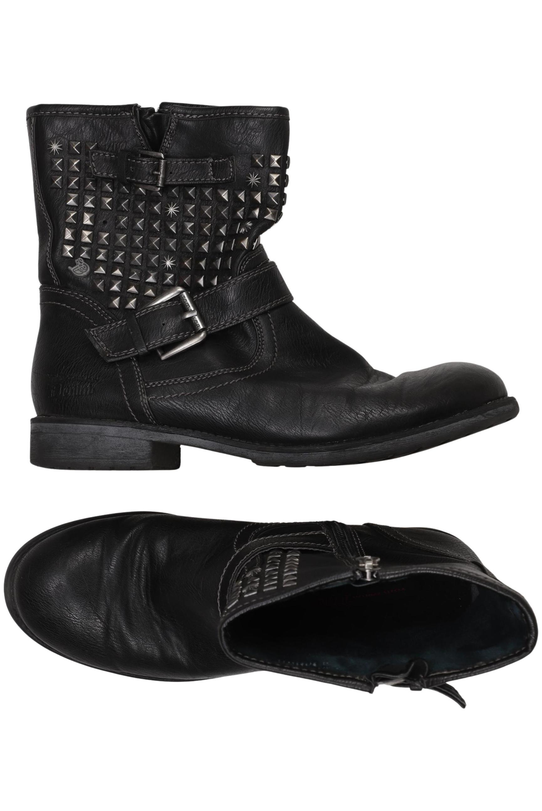 

TOM Tailor Denim Damen Stiefelette, schwarz, Gr. 40