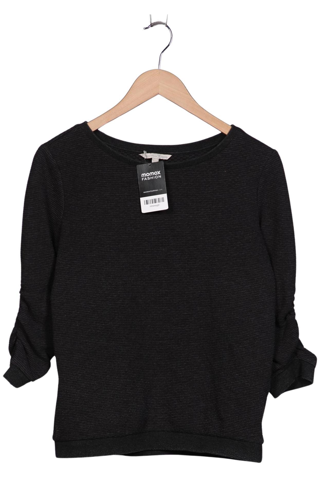 

TOM Tailor Denim Damen Sweatshirt, schwarz, Gr. 38