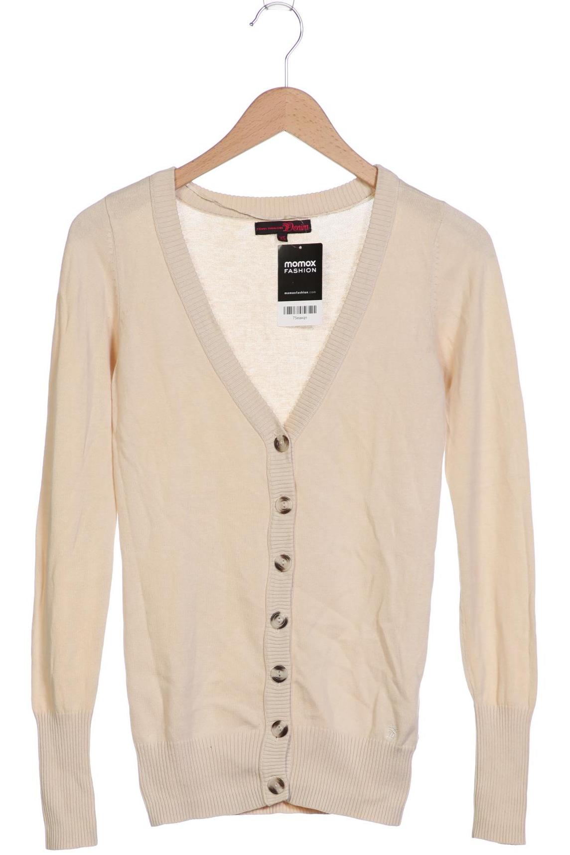 

TOM TAILOR Denim Damen Strickjacke, beige