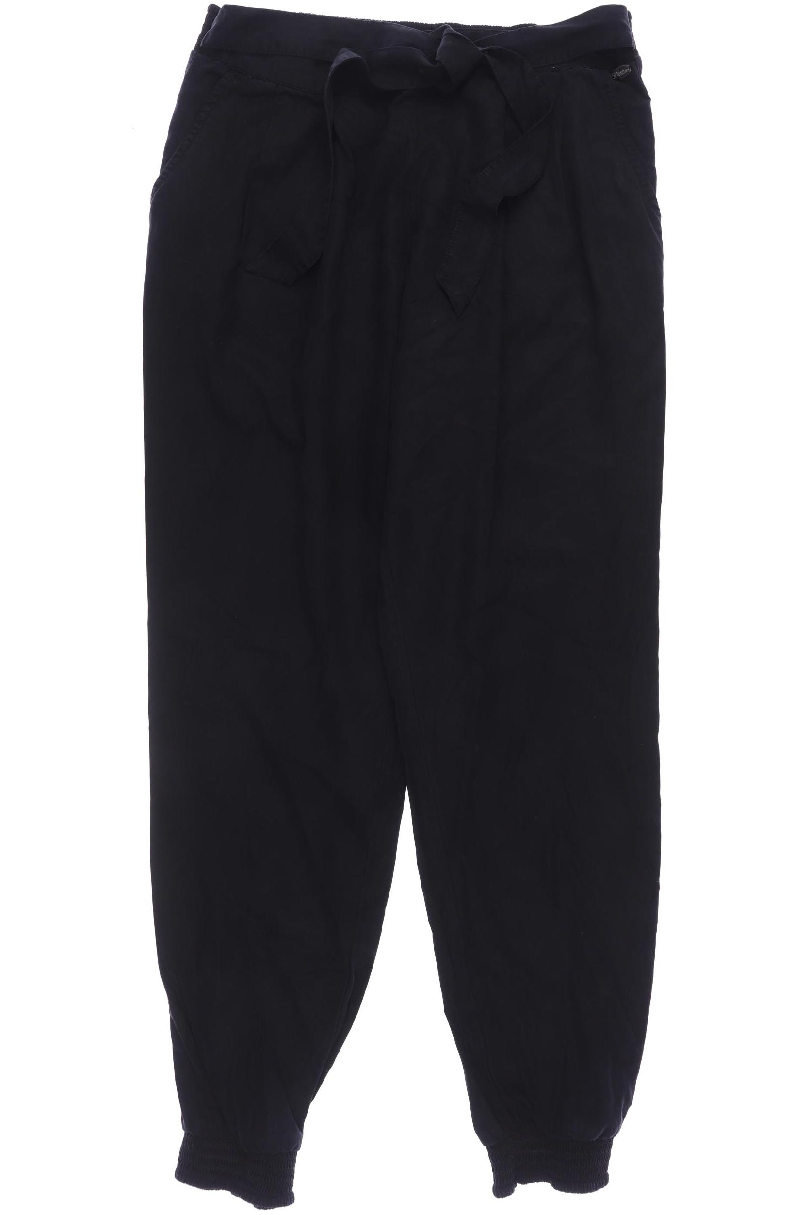 

TOM Tailor Denim Damen Stoffhose, schwarz, Gr. 0