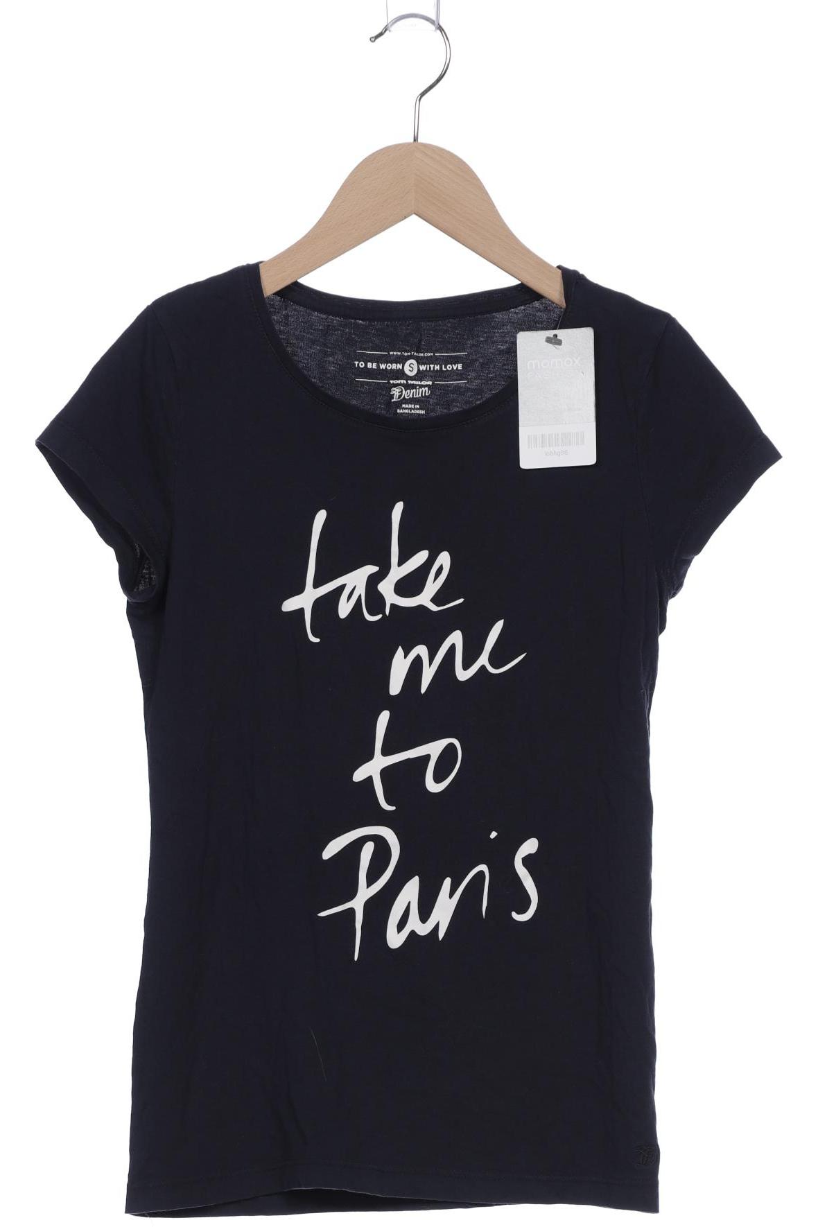 

TOM Tailor Denim Damen T-Shirt, marineblau, Gr. 36
