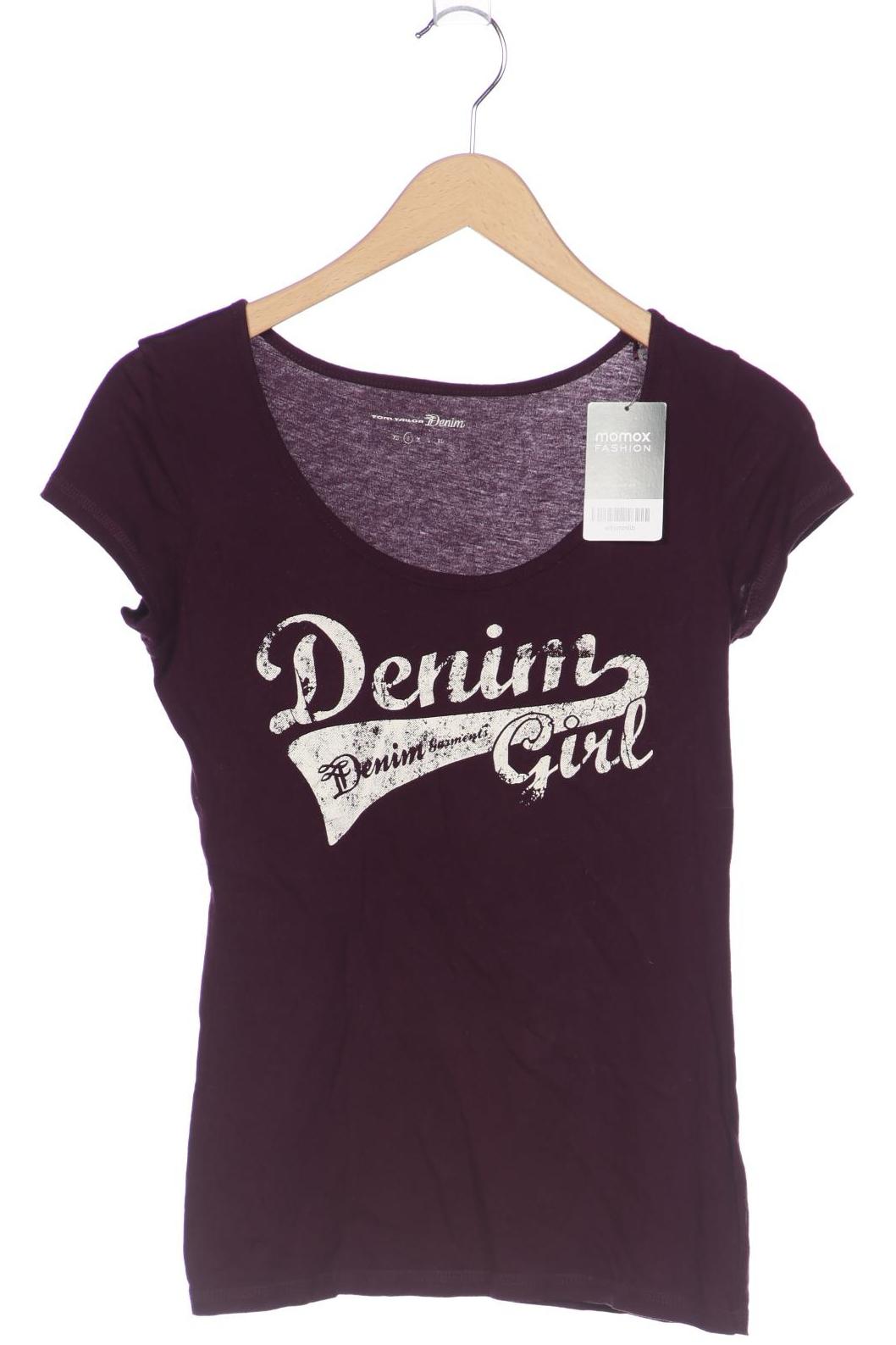 

TOM TAILOR Denim Damen T-Shirt, flieder