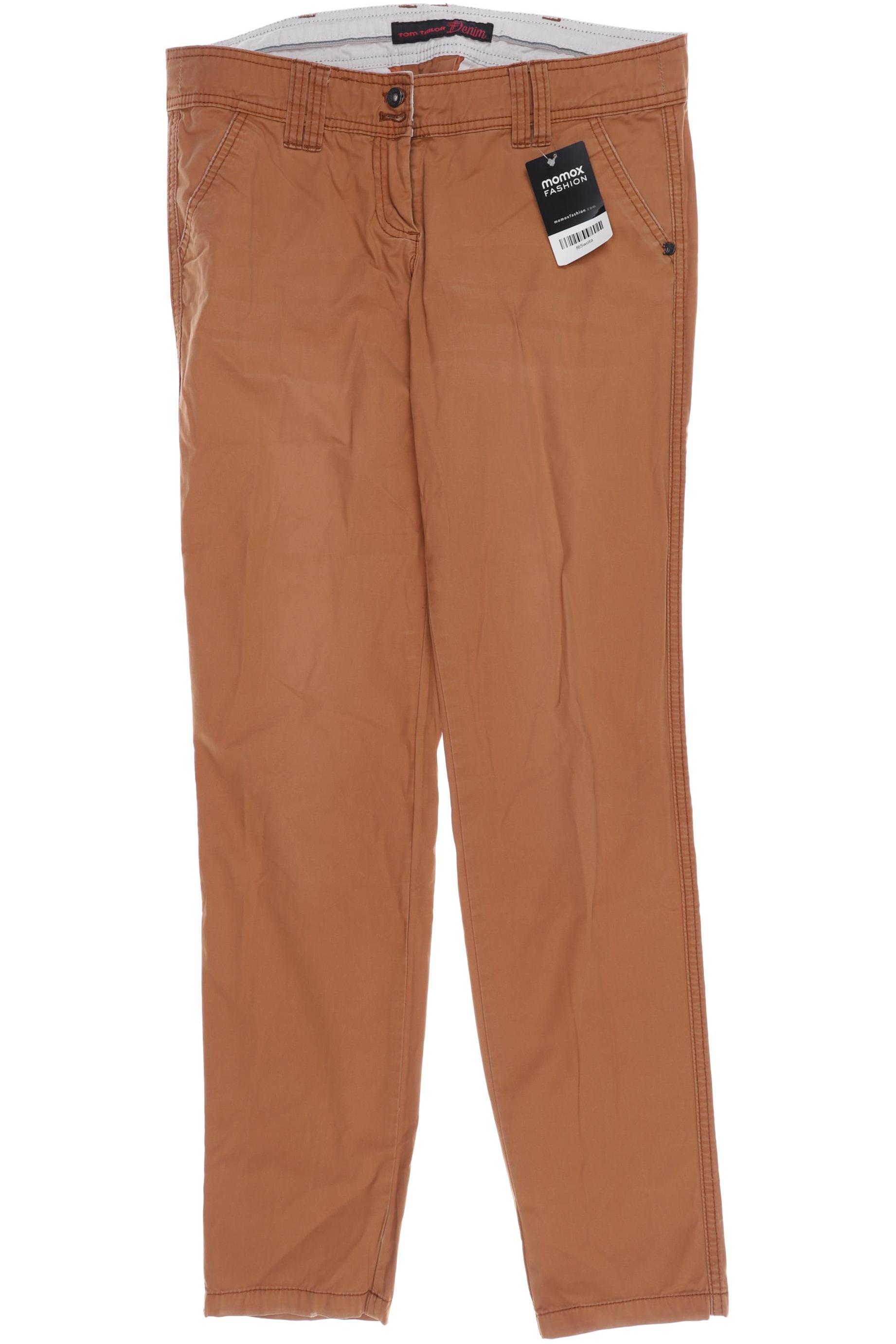 

TOM Tailor Denim Damen Stoffhose, orange, Gr. 29