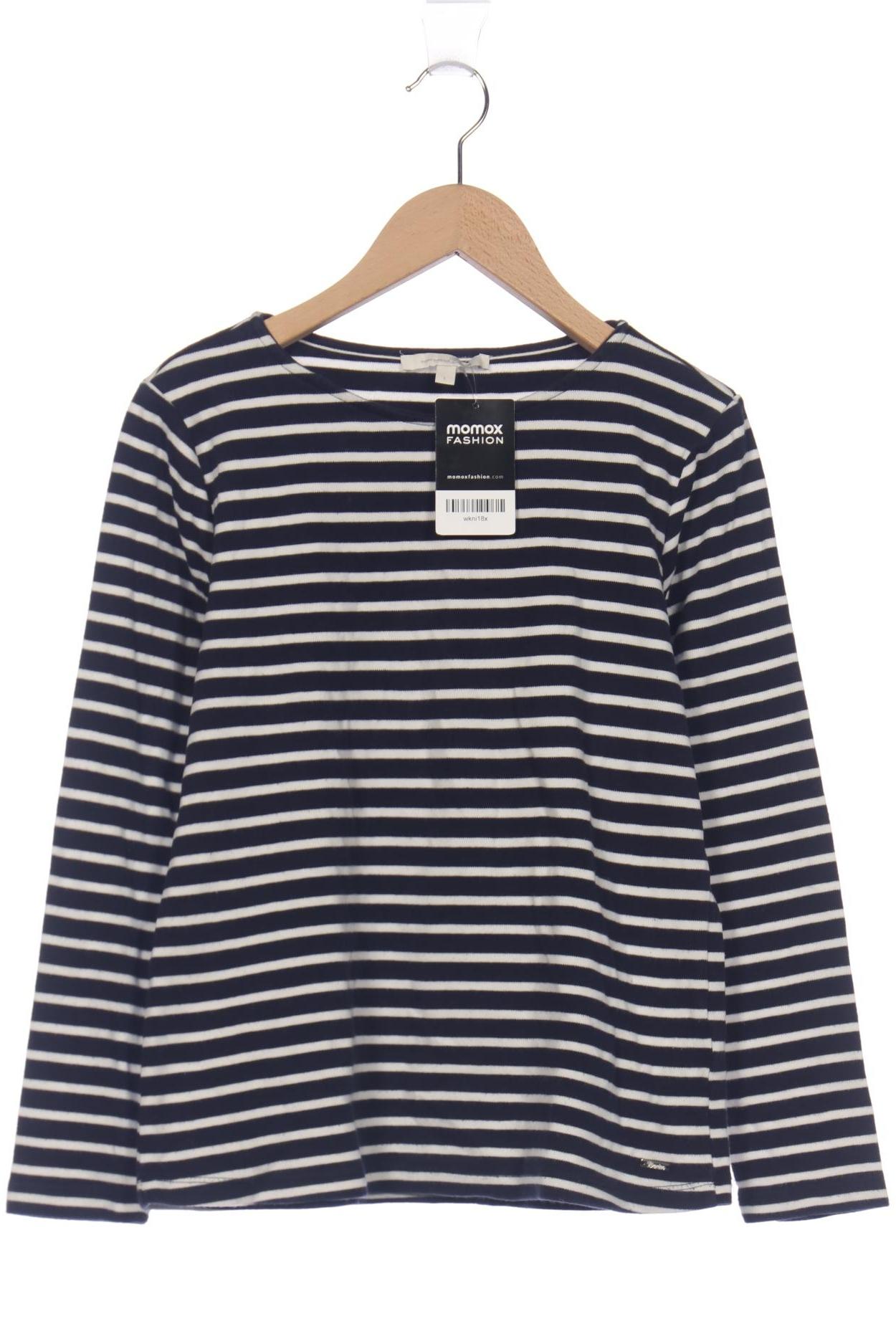 Thumbnail - TOM Tailor Denim Damen Langarmshirt, marineblau, Gr. 42