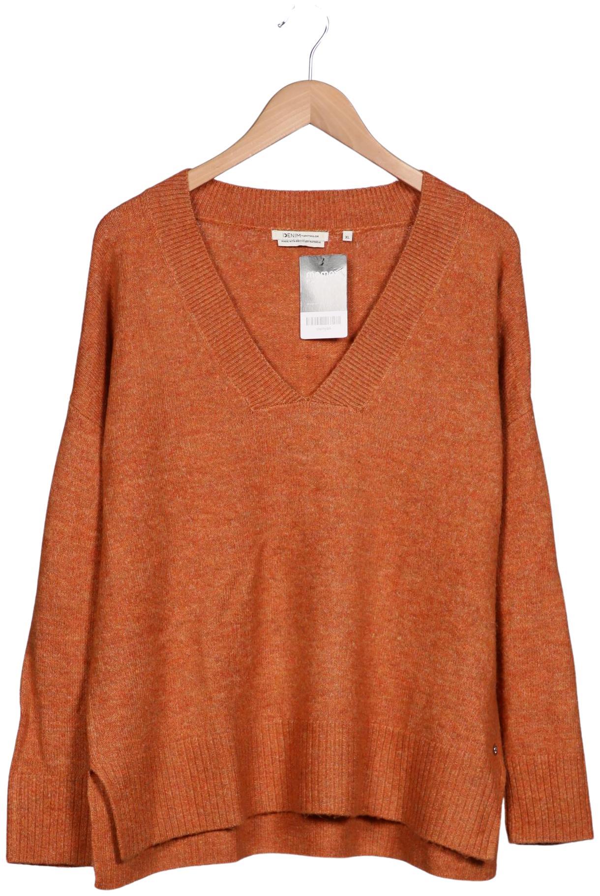 

TOM Tailor Denim Damen Pullover, orange, Gr. 44