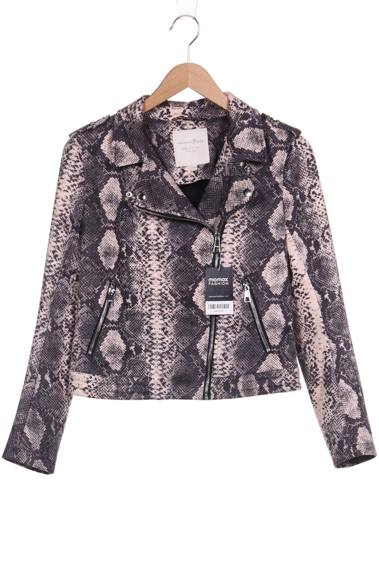 

TOM TAILOR Denim Damen Jacke, grau
