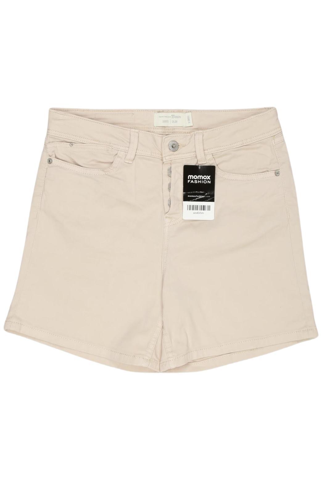 

TOM Tailor Denim Damen Shorts, cremeweiß, Gr. 34
