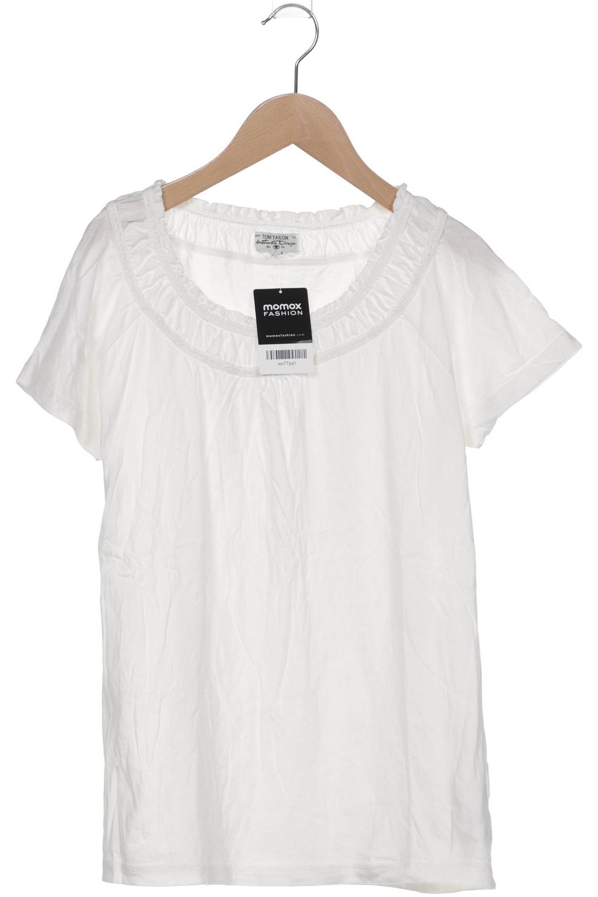 

TOM Tailor Denim Damen T-Shirt, weiß, Gr. 38