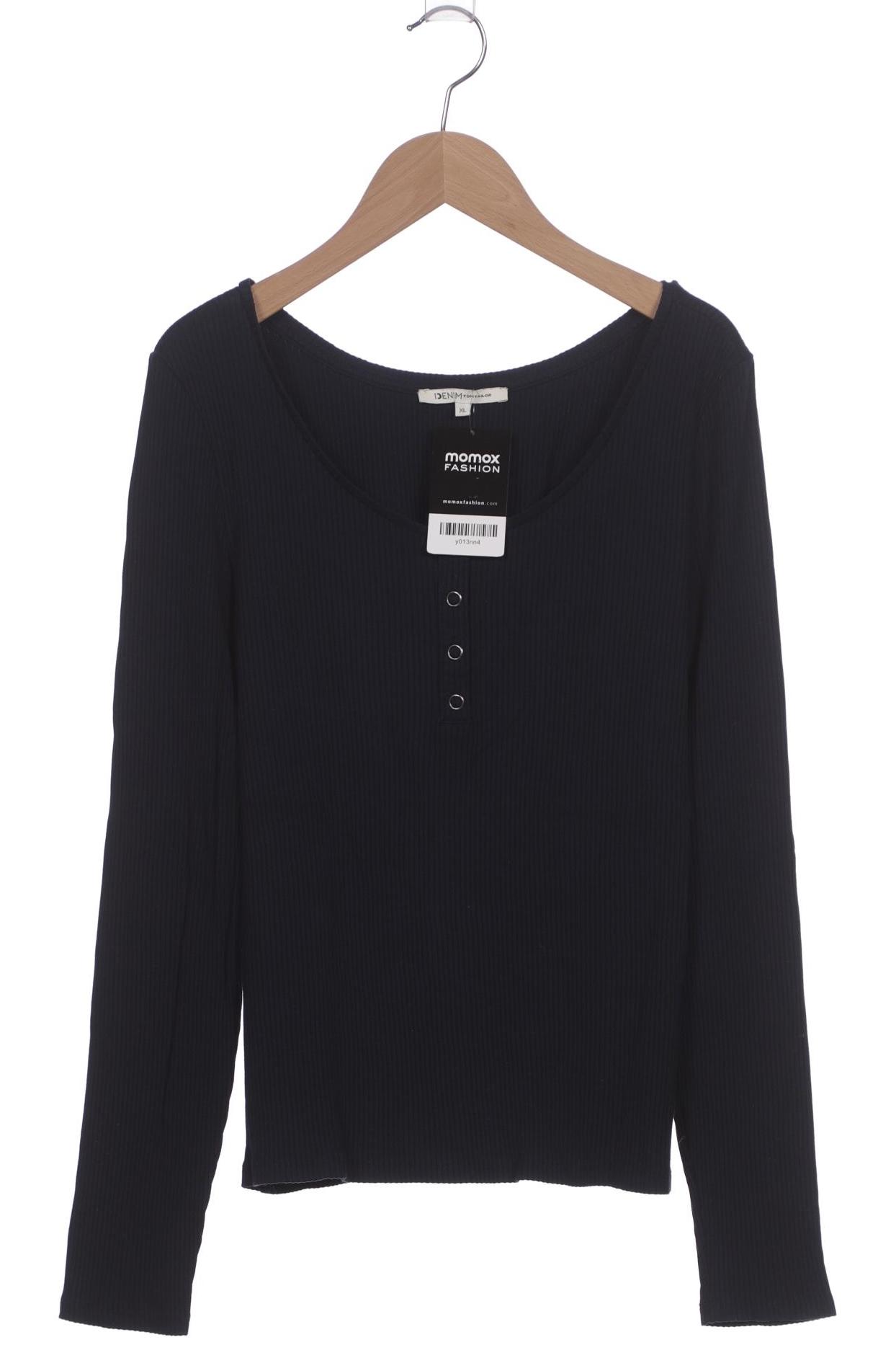 

TOM Tailor Denim Damen Langarmshirt, marineblau, Gr. 44