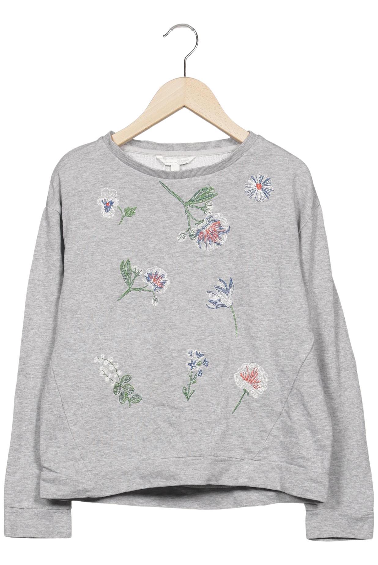 

TOM Tailor Denim Damen Sweatshirt, grau, Gr. 34