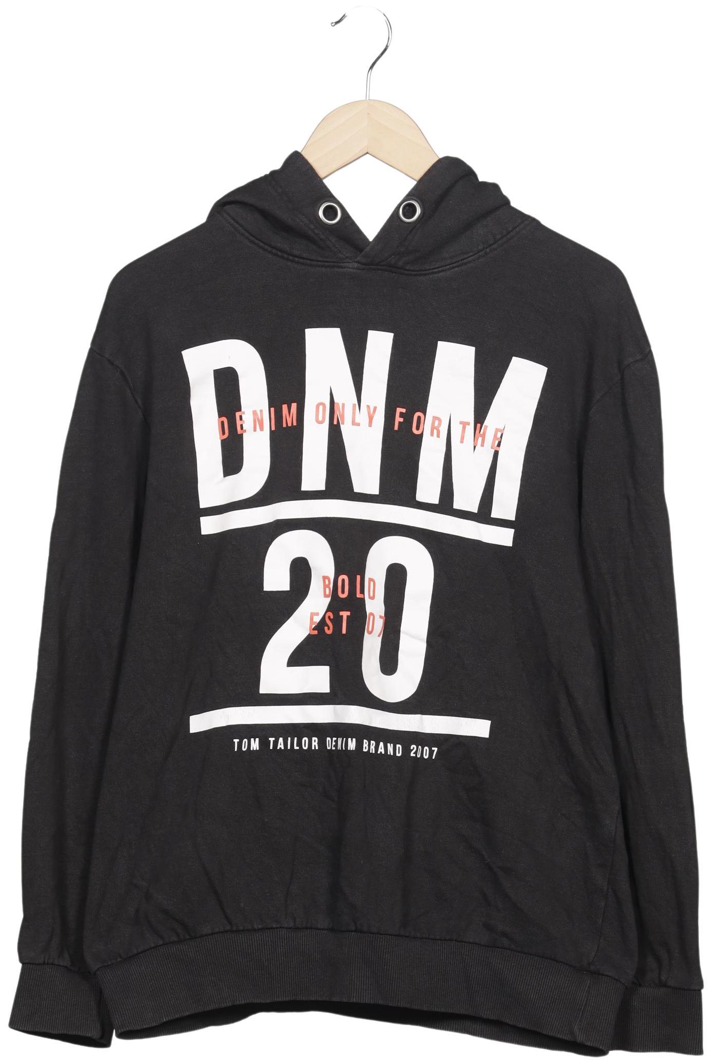 

TOM Tailor Denim Herren Kapuzenpullover, schwarz, Gr. 56