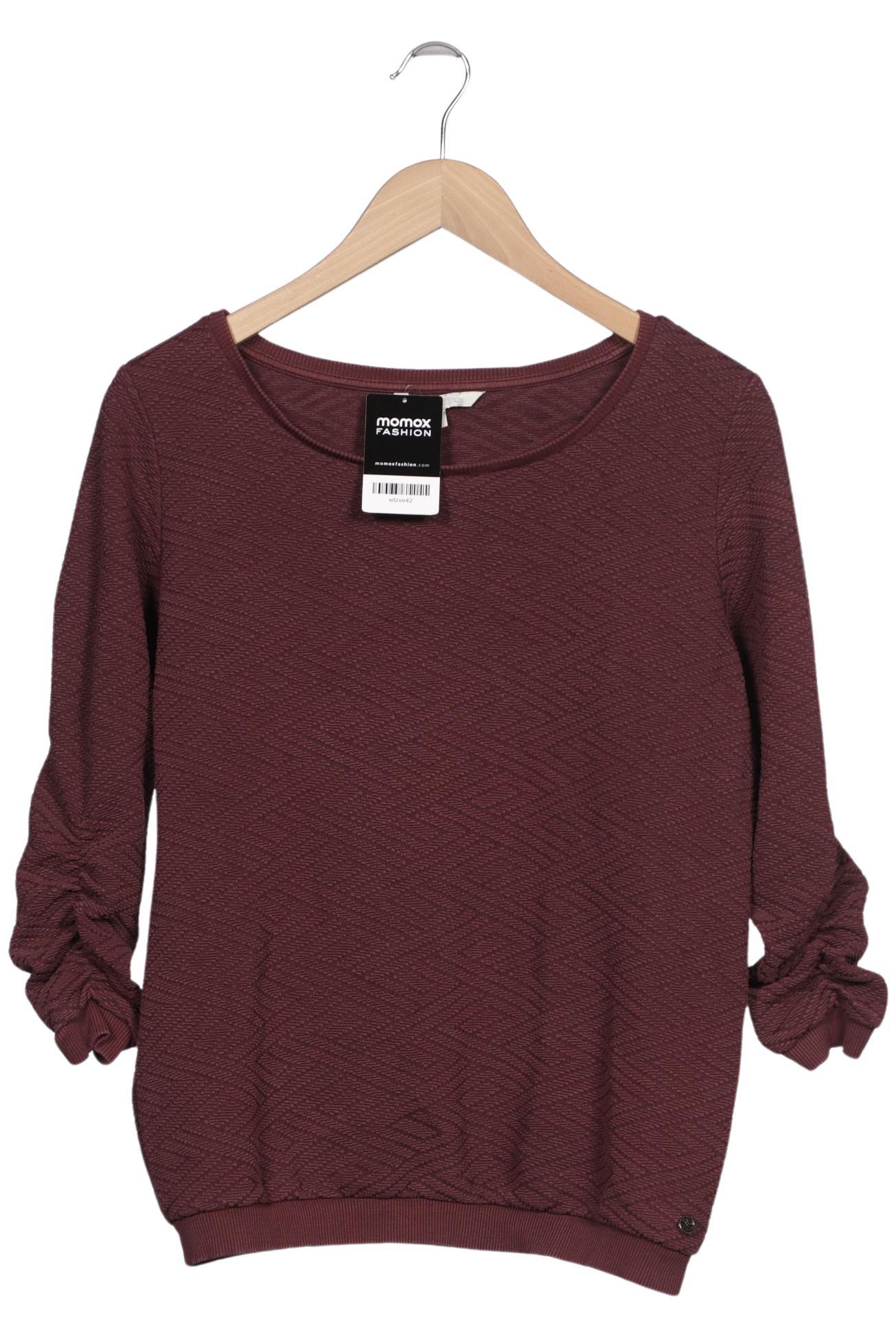Thumbnail - TOM Tailor Denim Damen Sweatshirt, bordeaux, Gr. 42