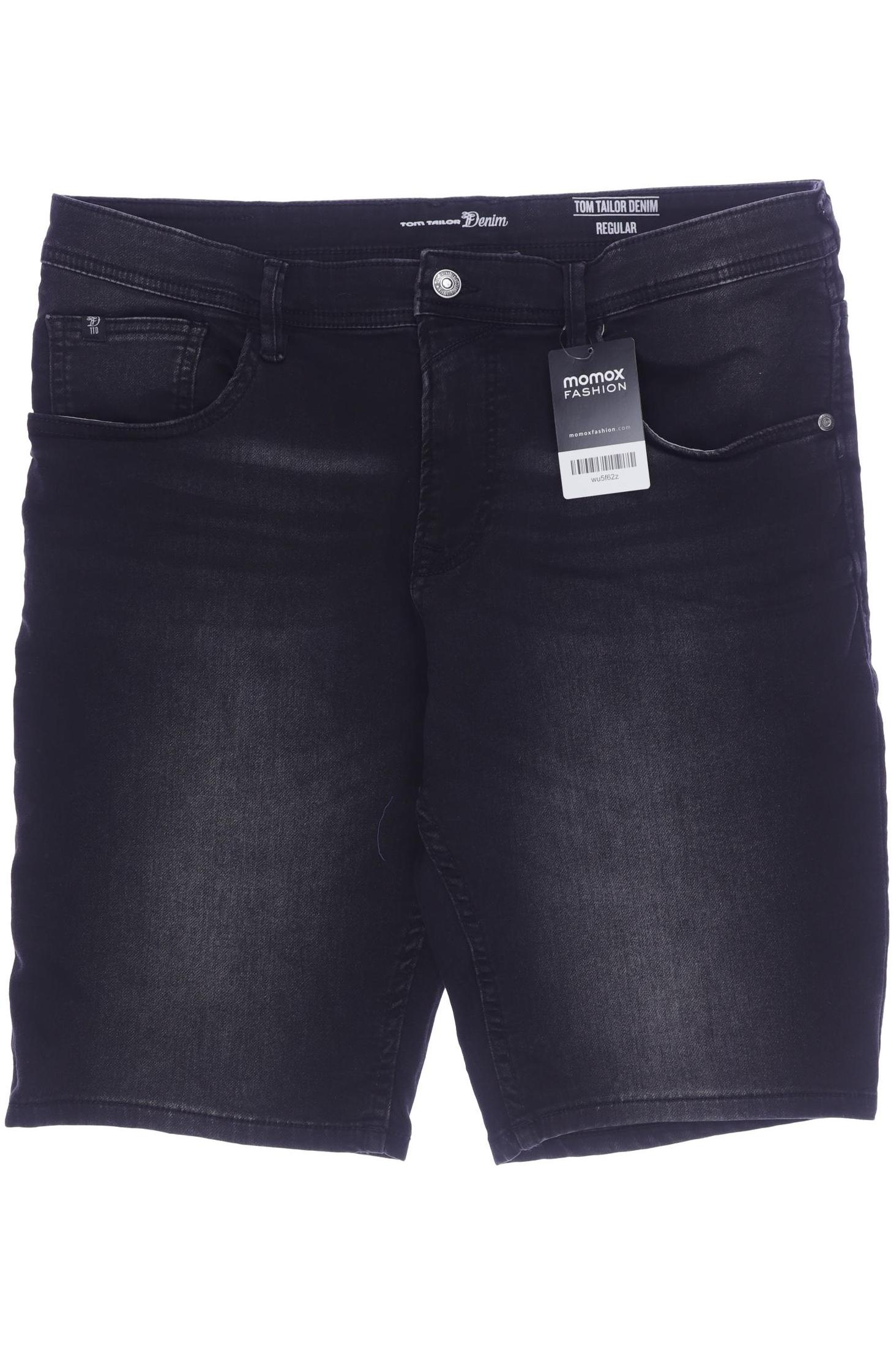 

TOM Tailor Denim Herren Shorts, schwarz, Gr. 52