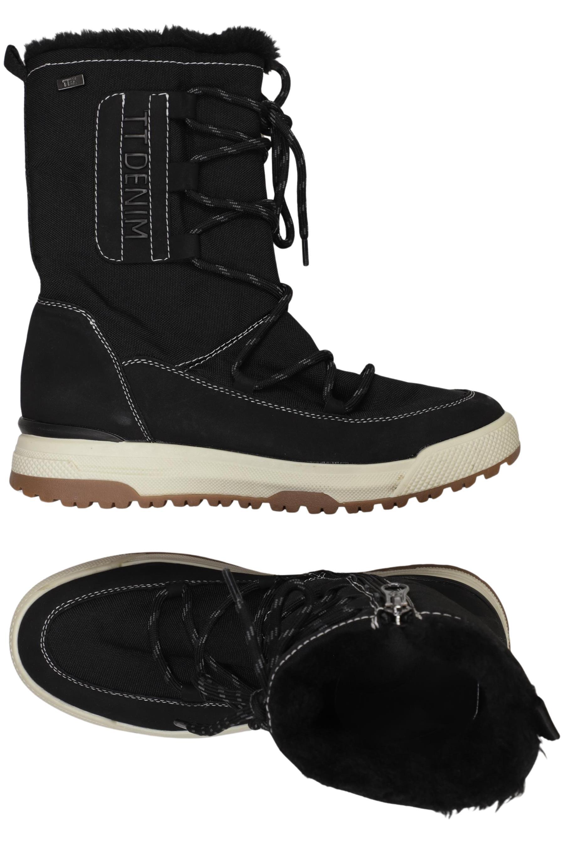 

TOM Tailor Denim Damen Stiefelette, schwarz, Gr. 37