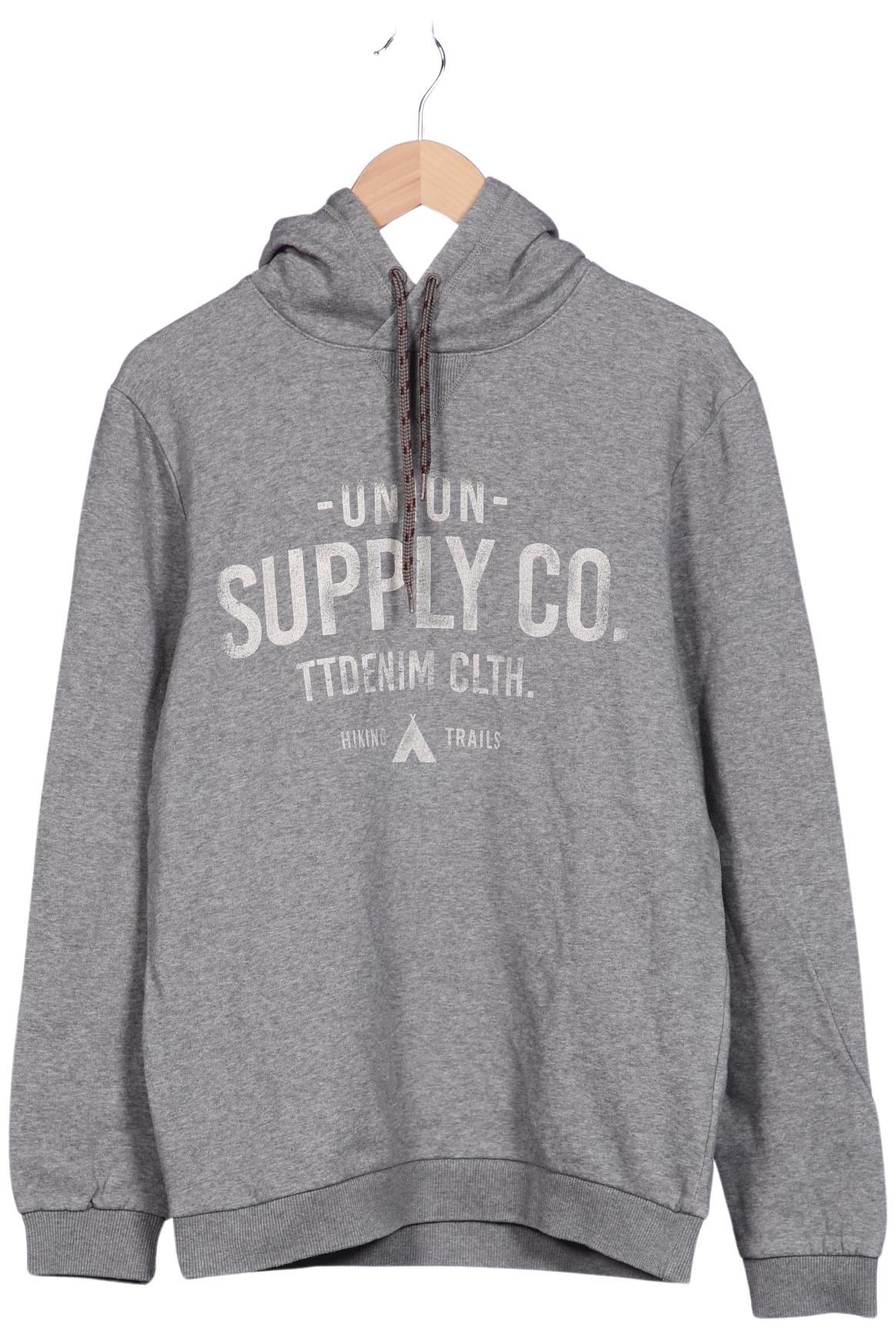 

TOM Tailor Denim Herren Kapuzenpullover, grau, Gr. 48