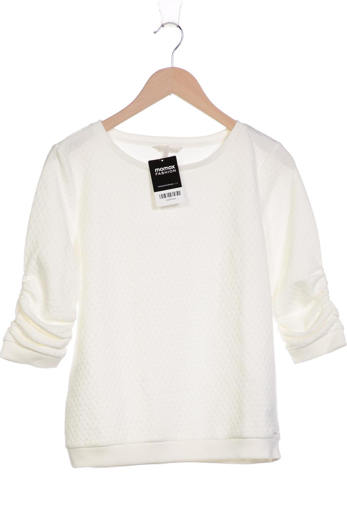 

TOM Tailor Denim Damen Sweatshirt, weiß, Gr. 38