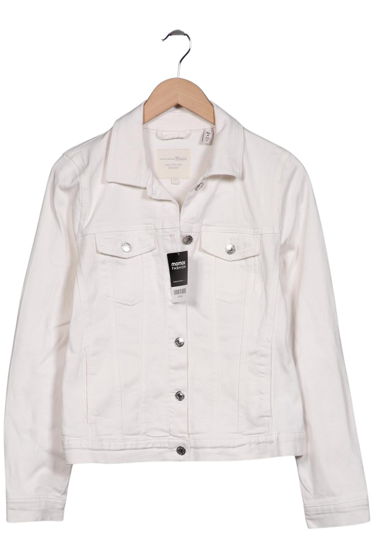

TOM Tailor Denim Damen Jacke, weiß, Gr. 42