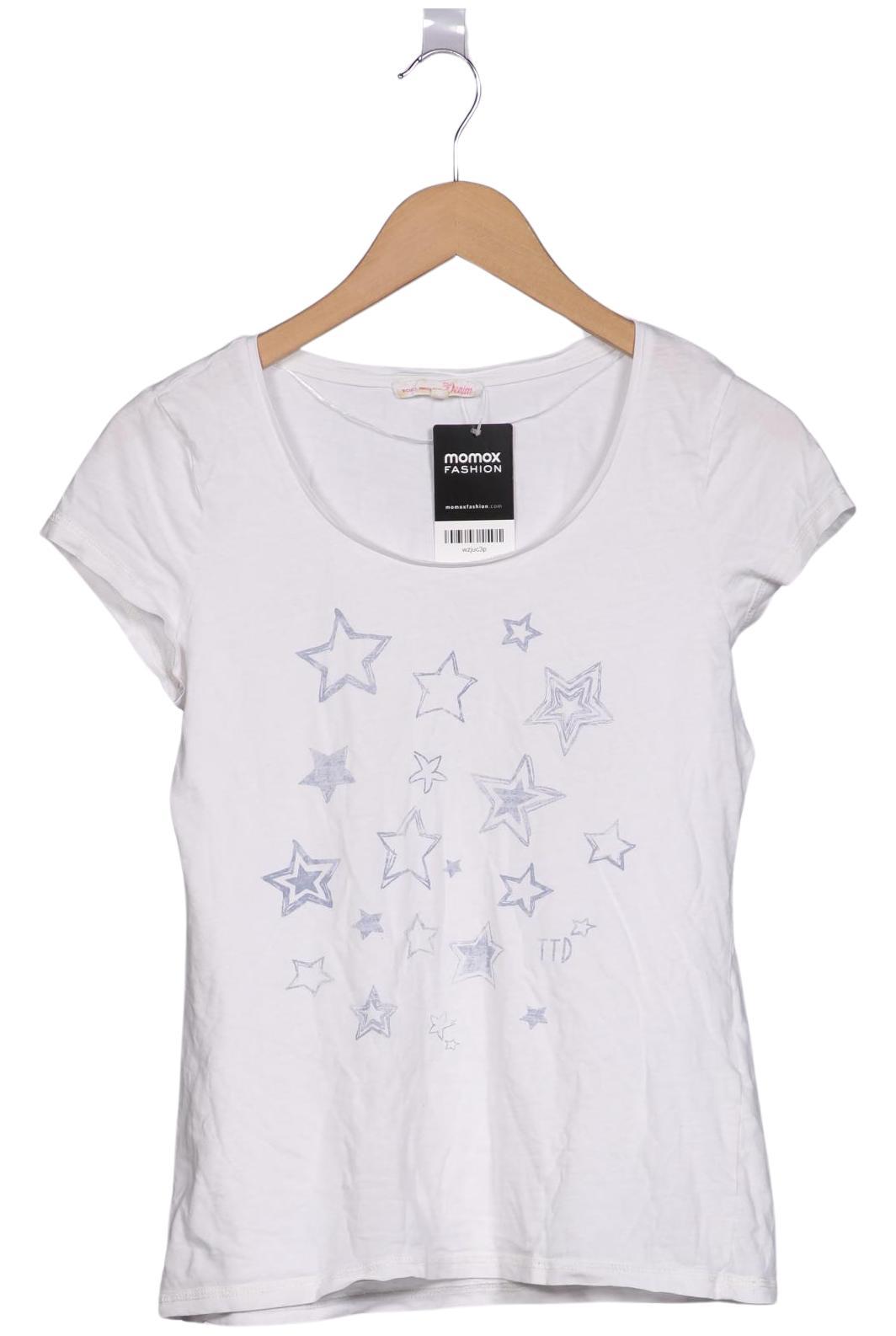 

TOM Tailor Denim Damen T-Shirt, weiß, Gr. 38