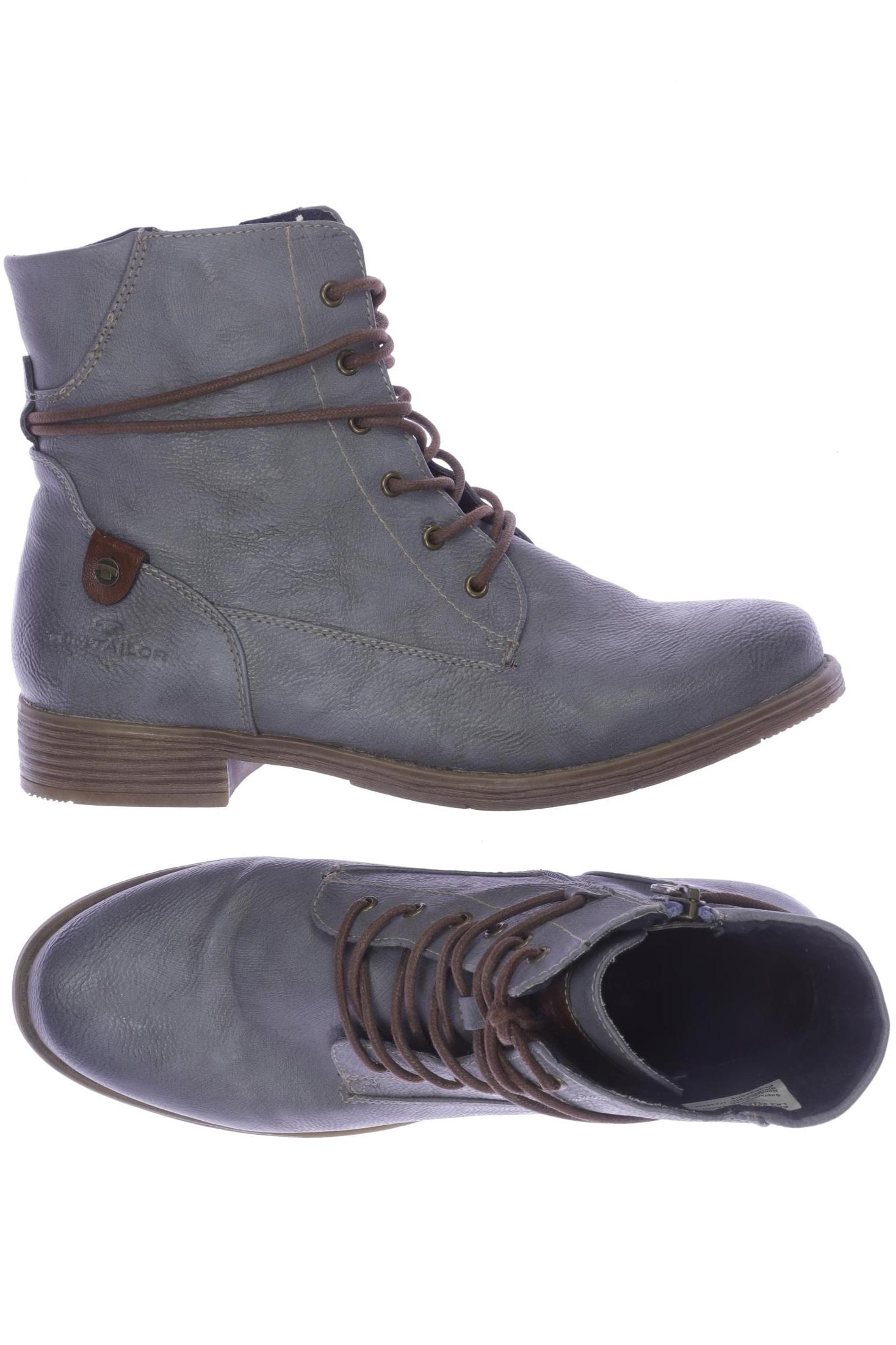 

TOM Tailor Denim Damen Stiefelette, blau, Gr. 40