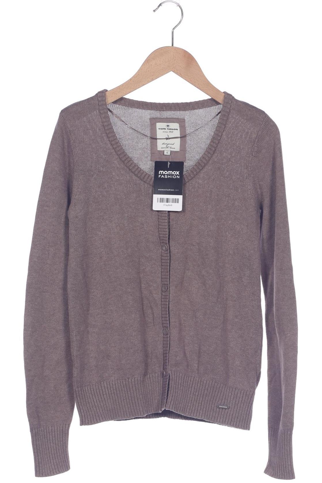 

TOM Tailor Denim Damen Strickjacke, braun, Gr. 36