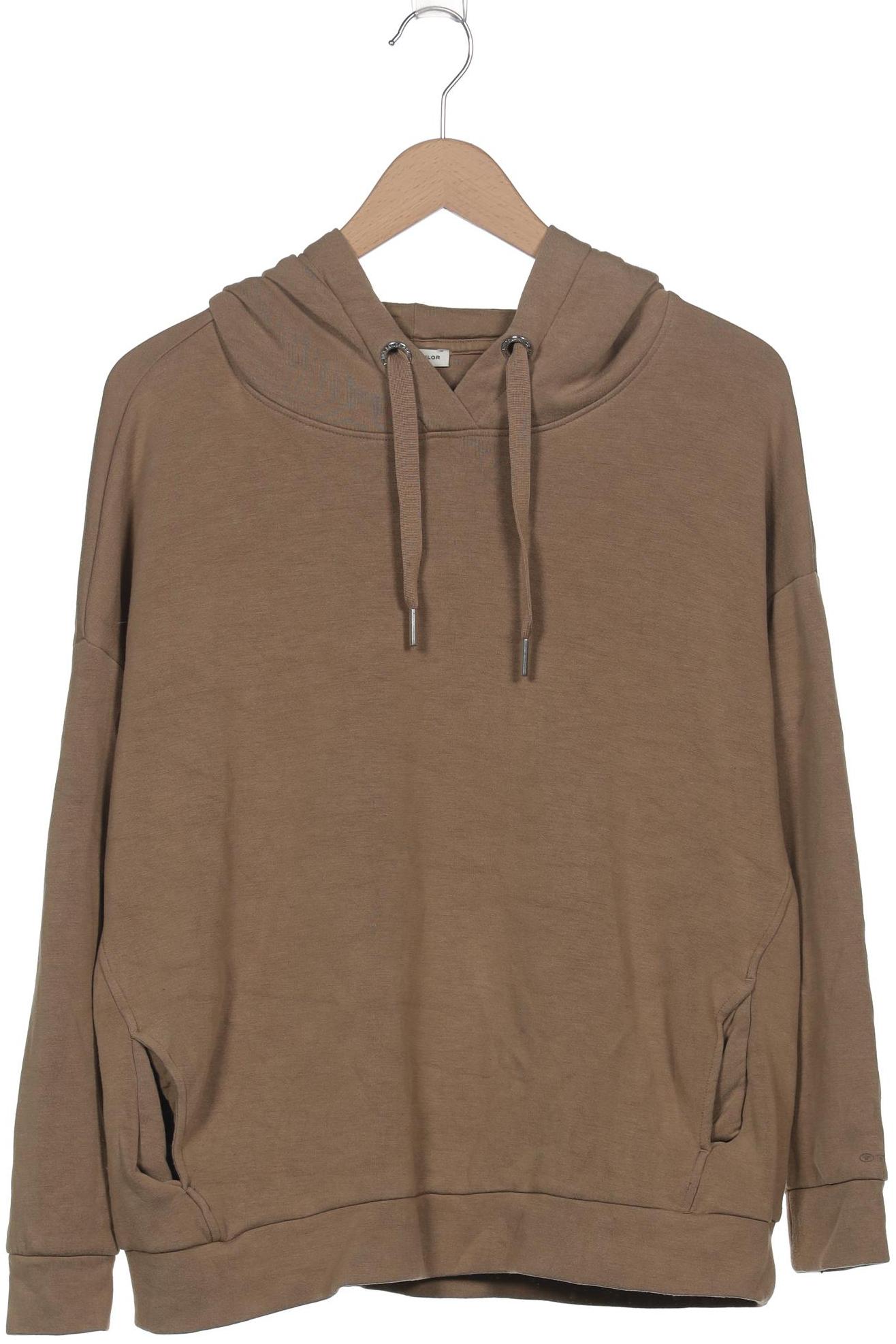 

TOM Tailor Denim Damen Kapuzenpullover, beige, Gr. 38