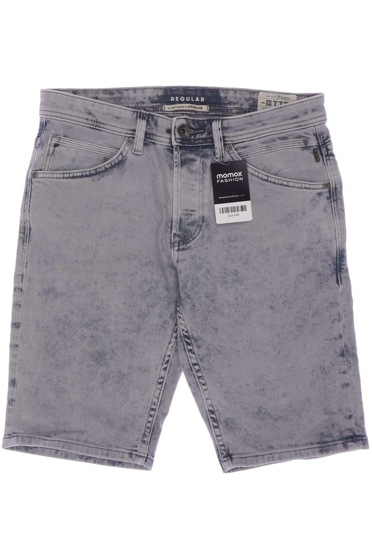 

TOM Tailor Denim Herren Shorts, grau, Gr. 29