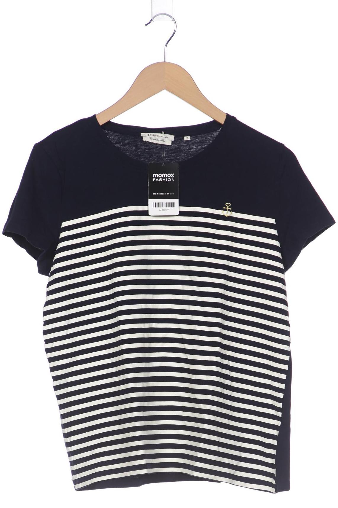 

TOM TAILOR Denim Damen T-Shirt, marineblau