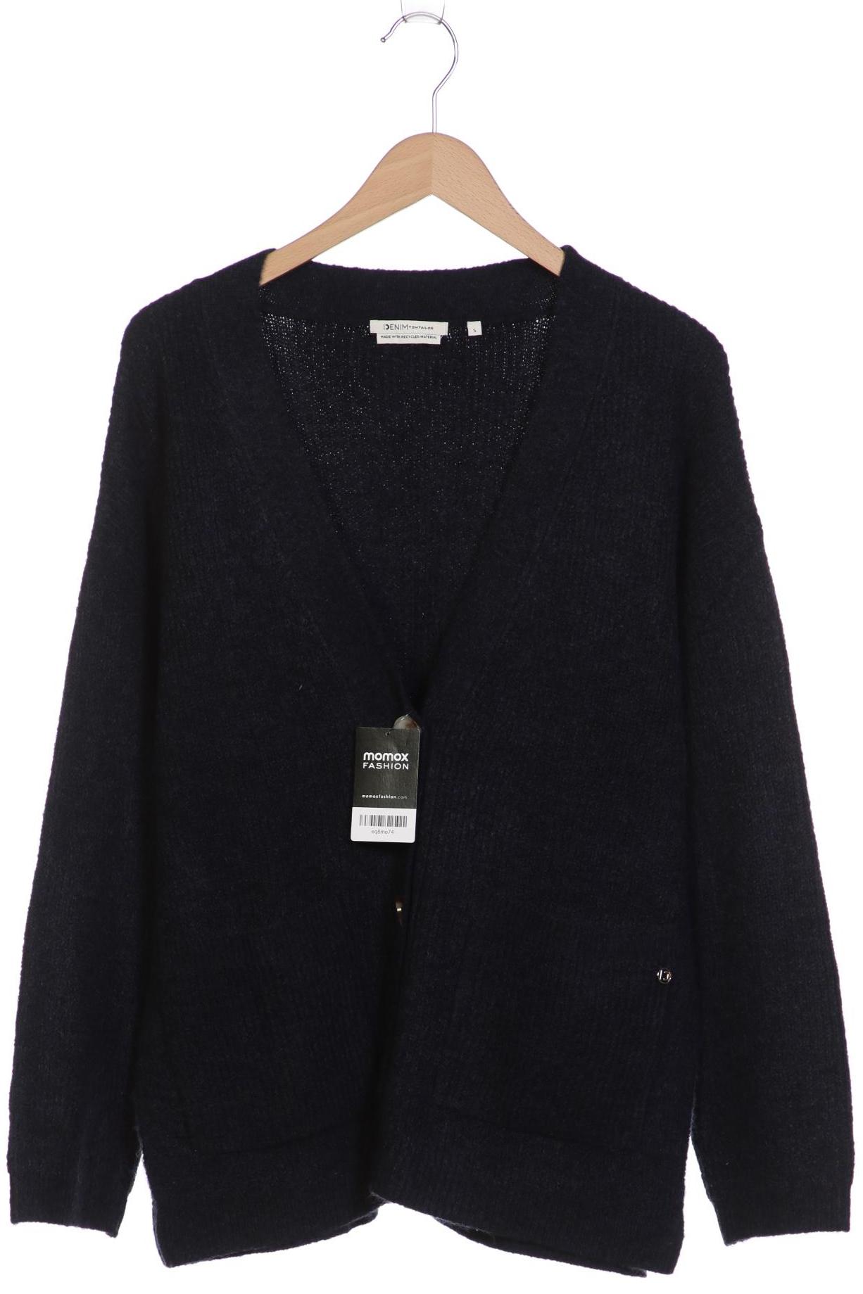 

TOM TAILOR Denim Damen Strickjacke, marineblau