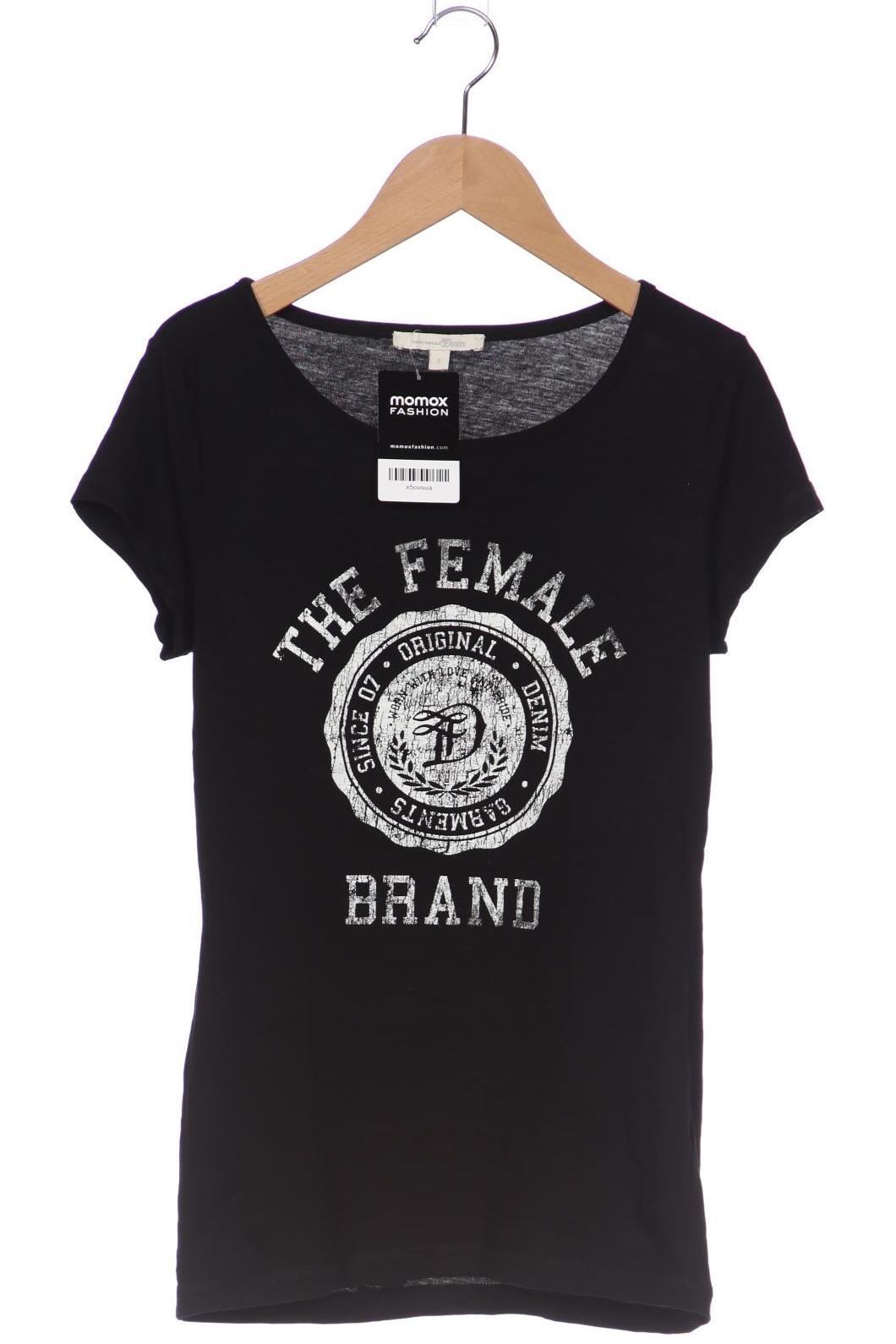 

TOM Tailor Denim Damen T-Shirt, schwarz, Gr. 36