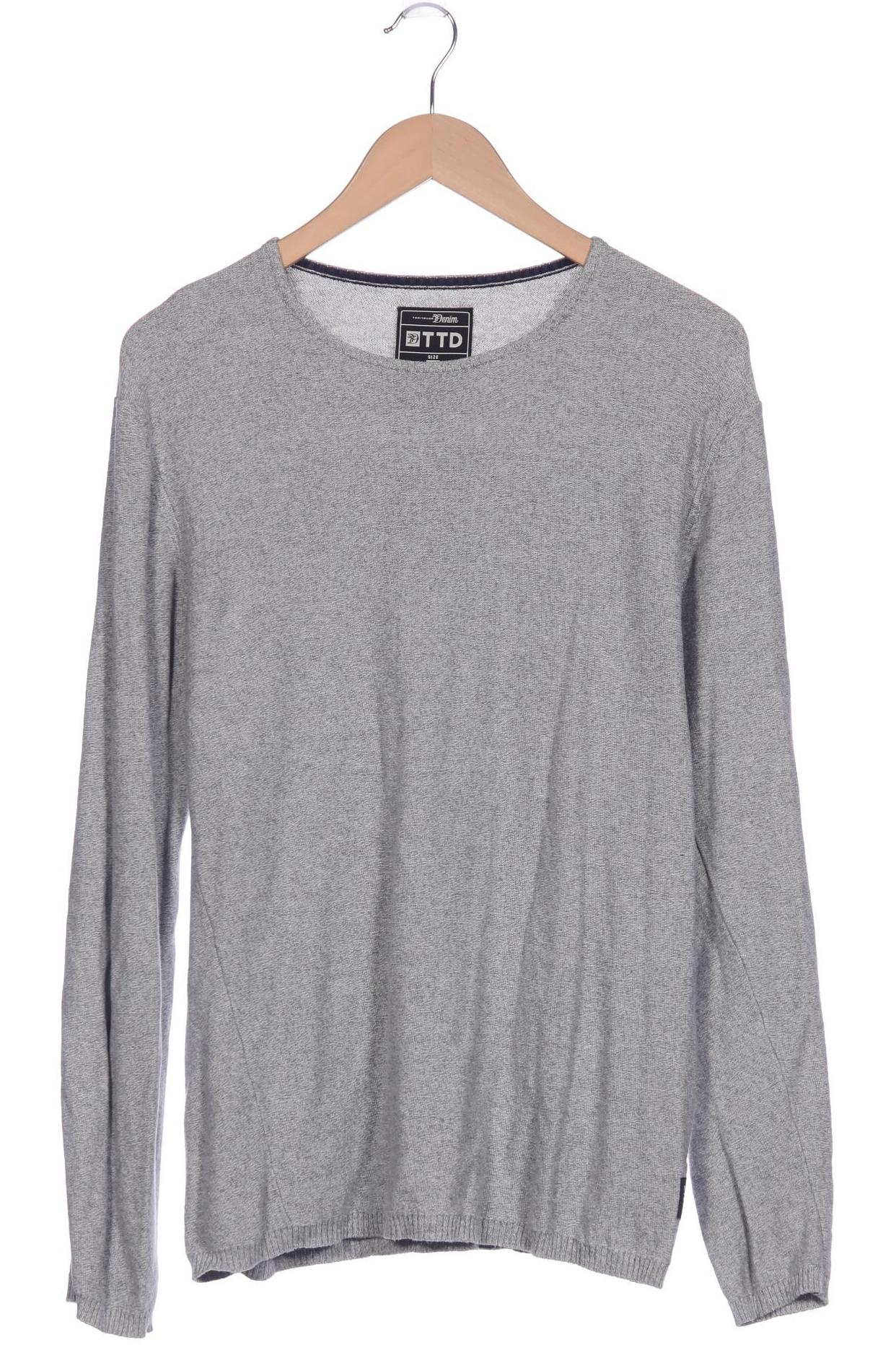 

TOM Tailor Denim Herren Pullover, grau, Gr. 52