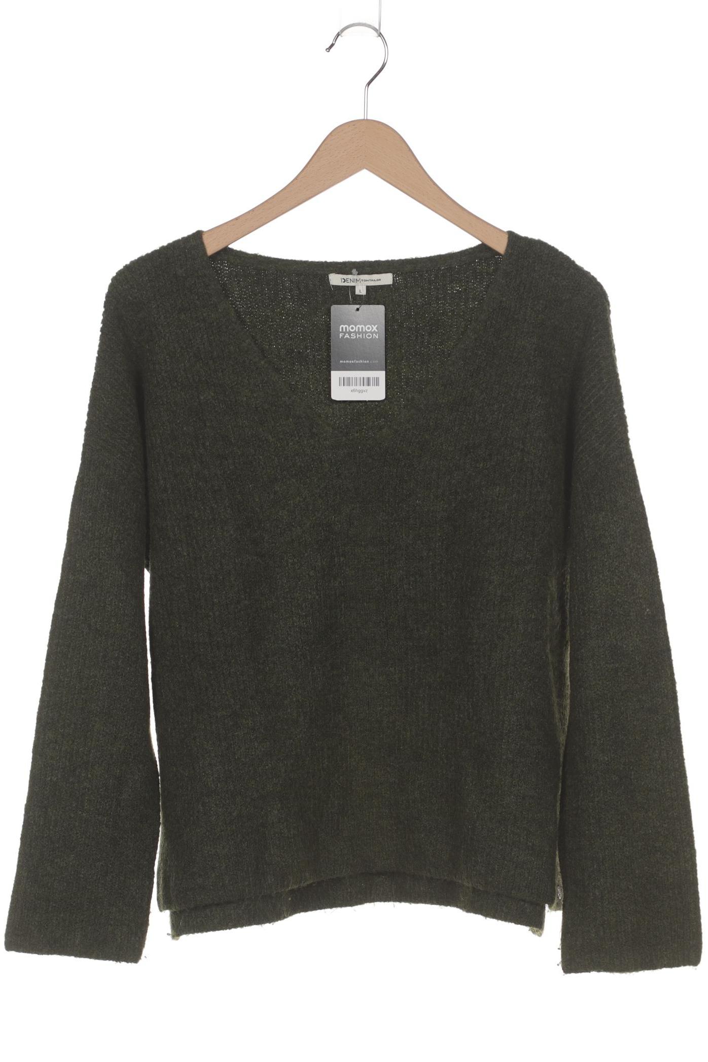 

TOM Tailor Denim Damen Pullover, grün, Gr. 42