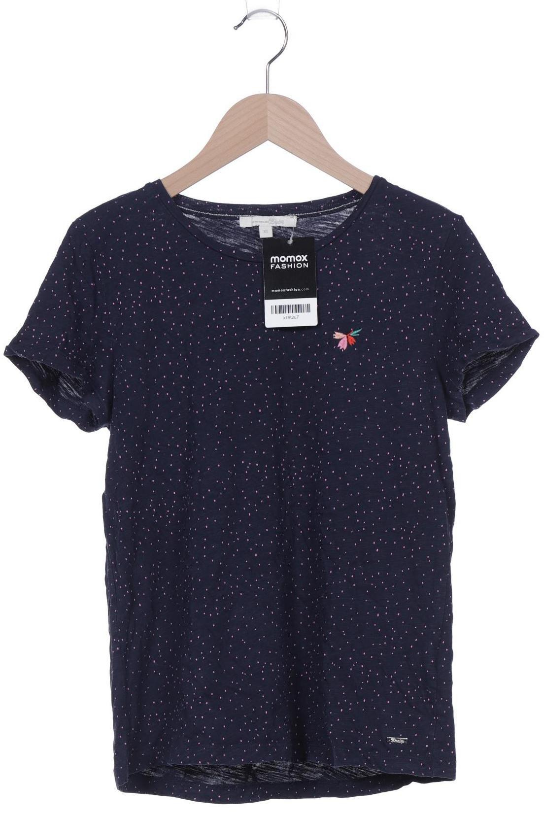 

TOM Tailor Denim Damen T-Shirt, marineblau, Gr. 34
