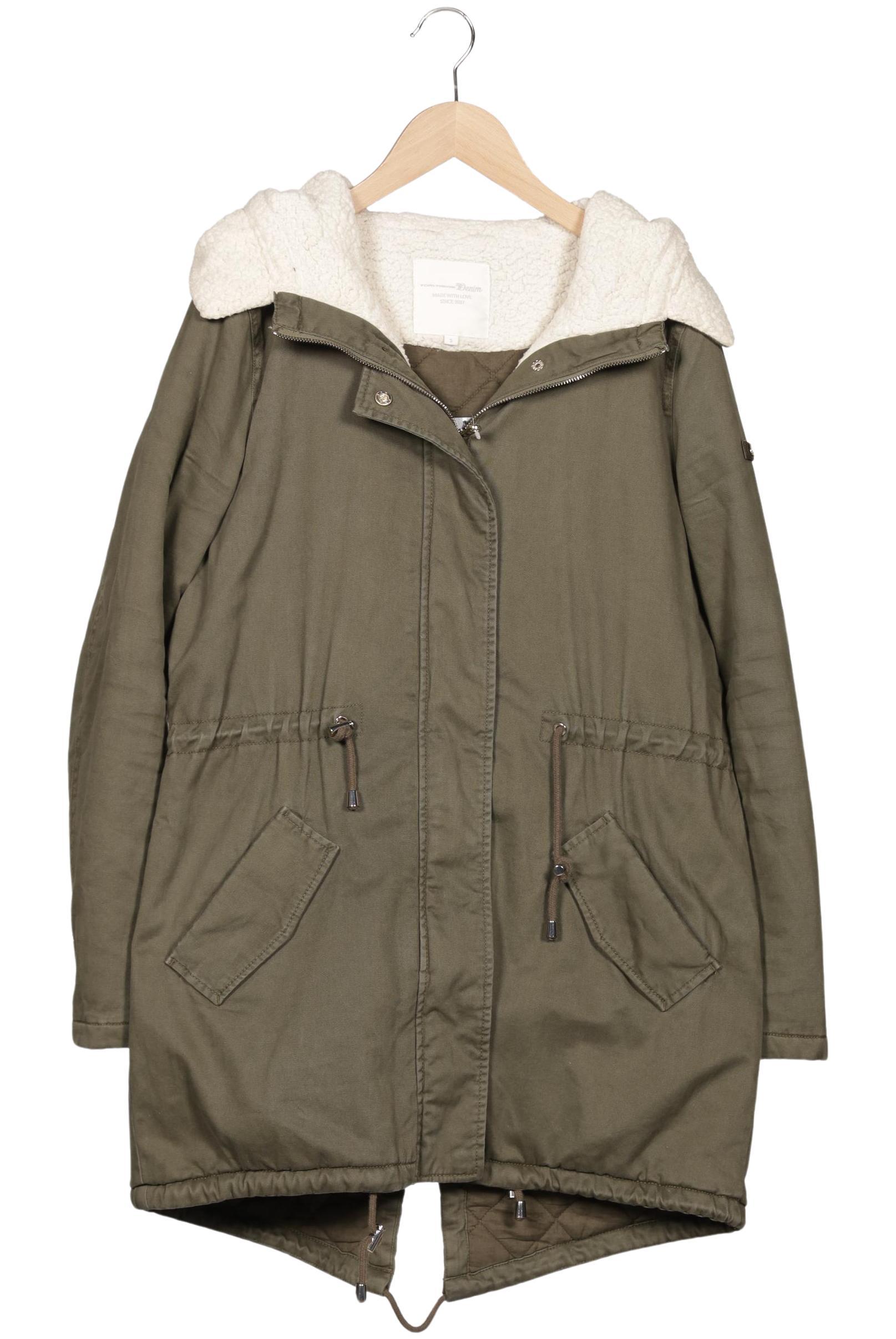 

TOM Tailor Denim Damen Mantel, grün, Gr. 36