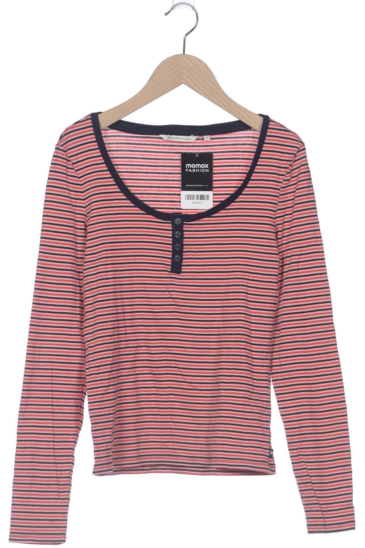 

TOM Tailor Denim Damen Langarmshirt, pink, Gr. 38