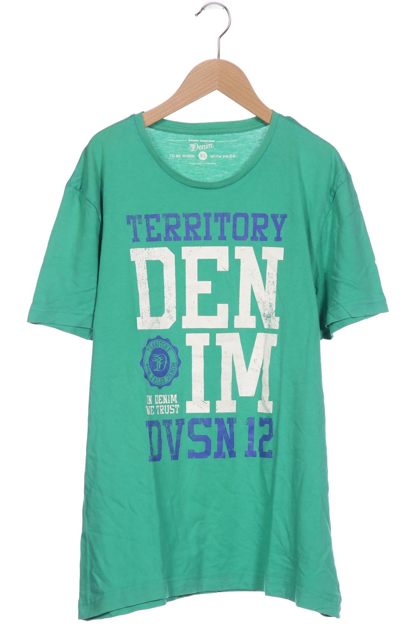 Thumbnail - TOM Tailor Denim Herren T-Shirt, türkis, Gr. 54