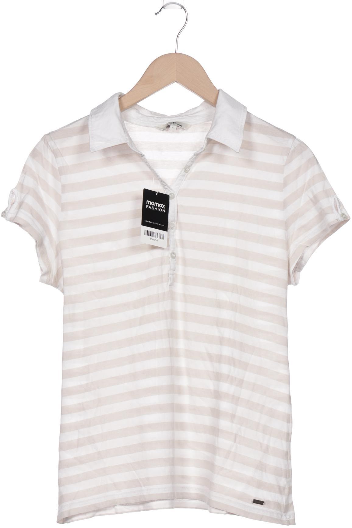 

TOM Tailor Denim Damen Poloshirt, beige, Gr. 42